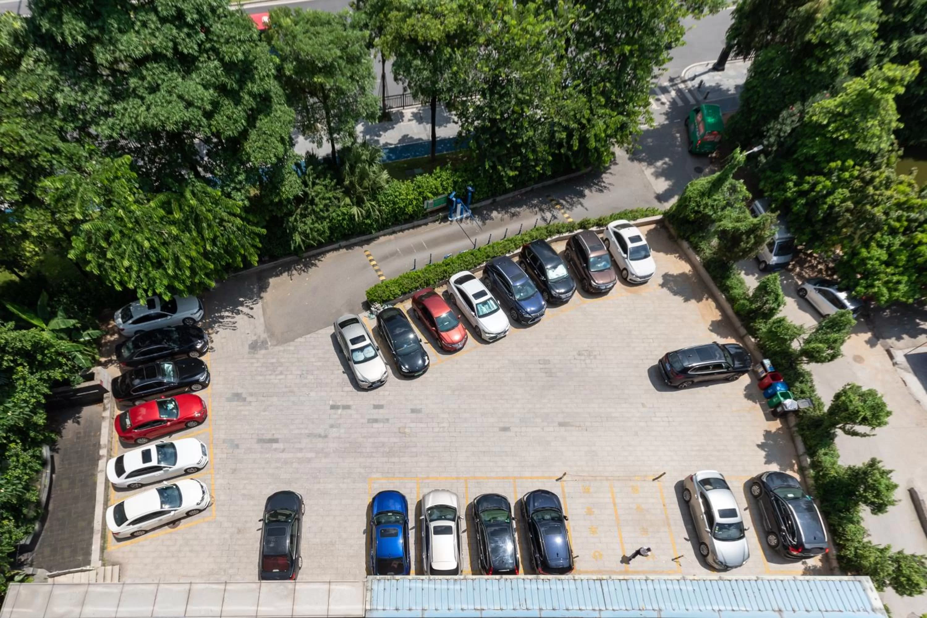 Parking, Bird's-eye View in Paco Hotel Suyuan Metro Guangzhou