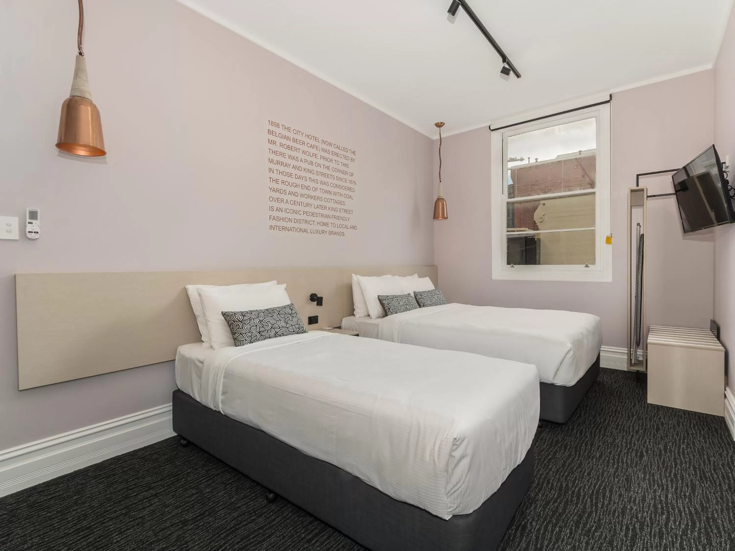 Photo of the whole room, Bed in Nightcap at Belgian Beer Cafe