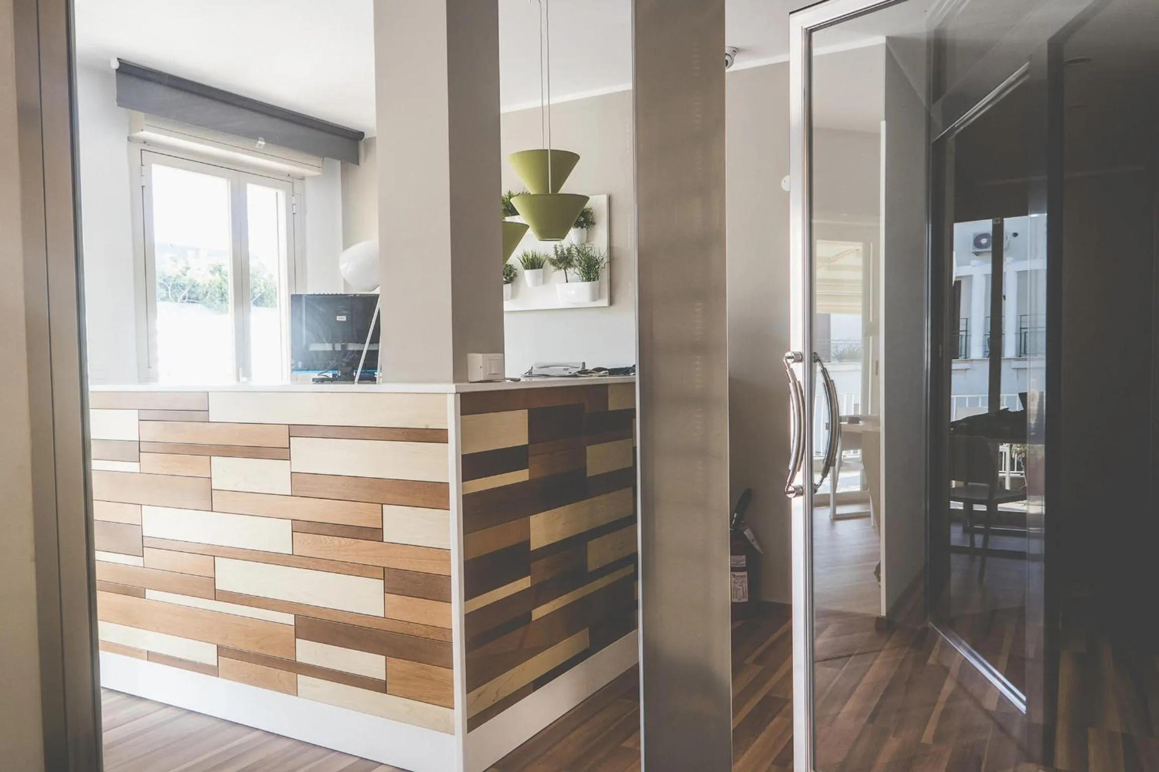 Lobby or reception in Bio Hotel Palermo