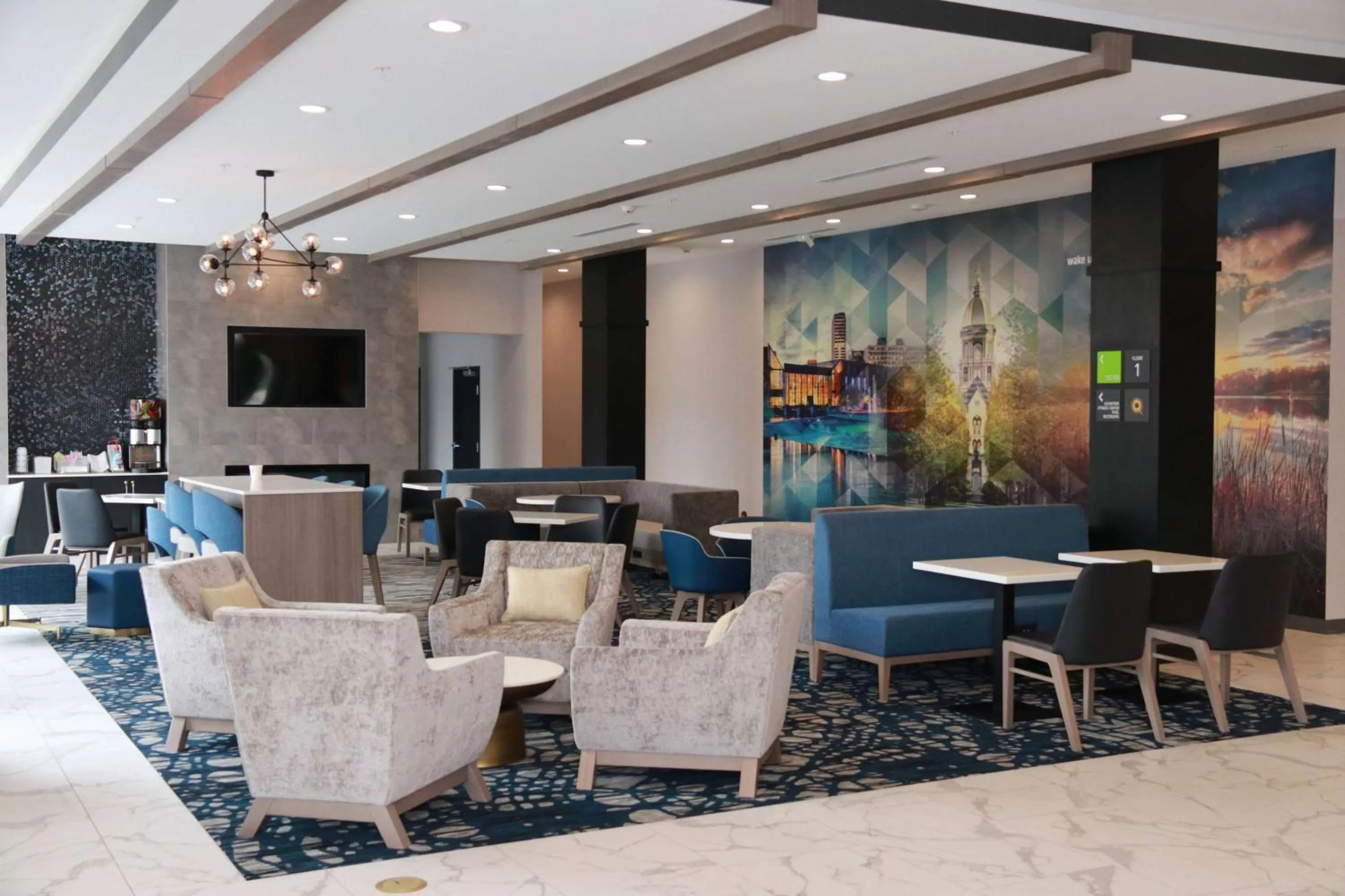 Restaurant/places to eat in LaQuinta Suites by Wyndham South Bend Notre Dame Area