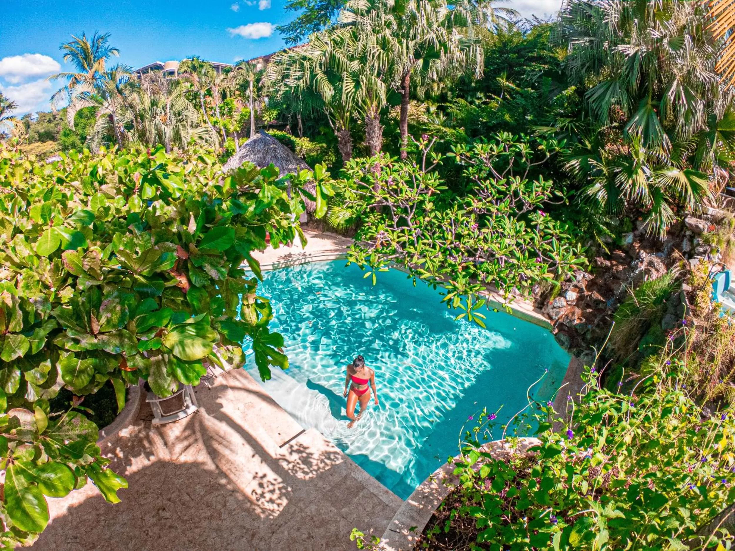 Swimming pool in Jardin del Eden Boutique Hotel
