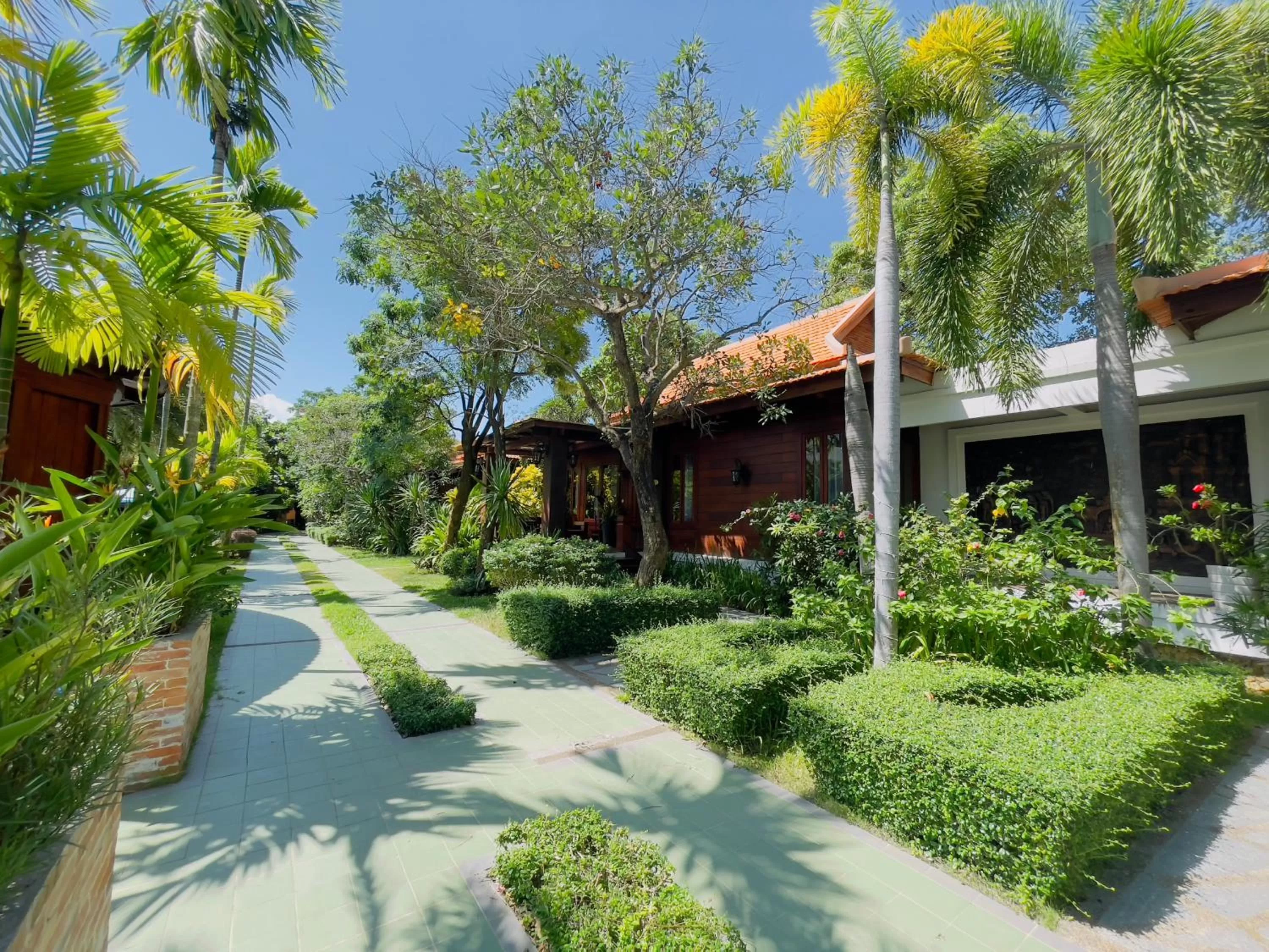 View (from property/room), Property Building in Try Palace Resort-Kep