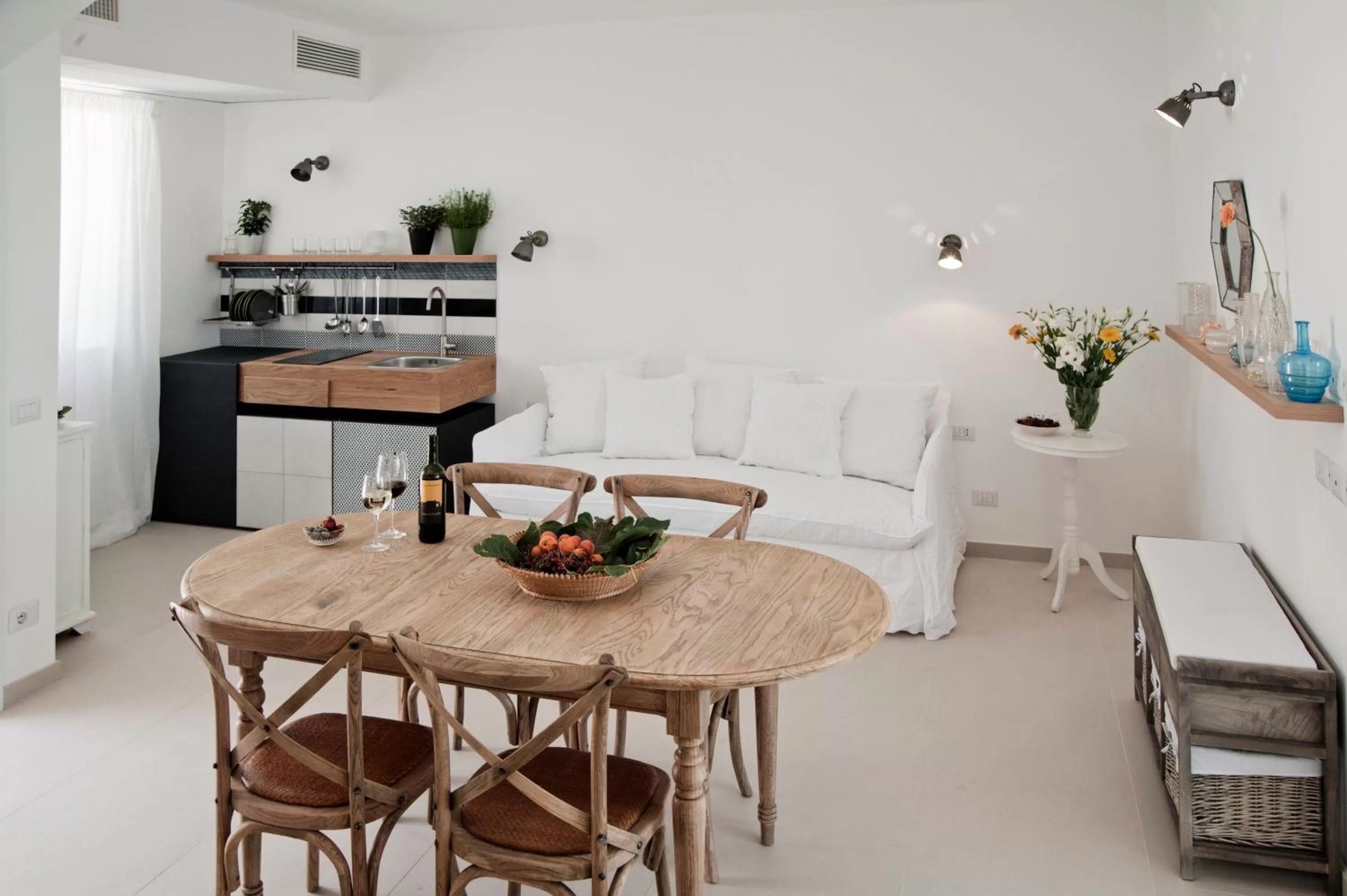 Kitchen or kitchenette in La Scibina