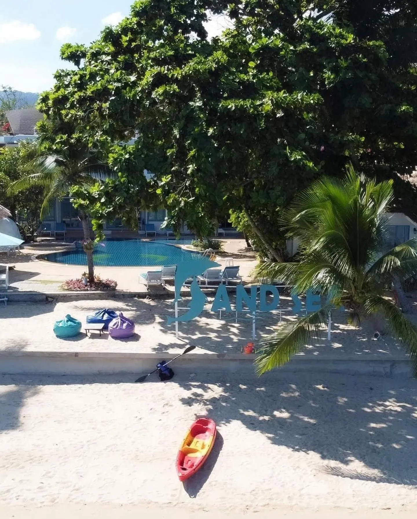 Canoeing in Sand Sea Beach Resort