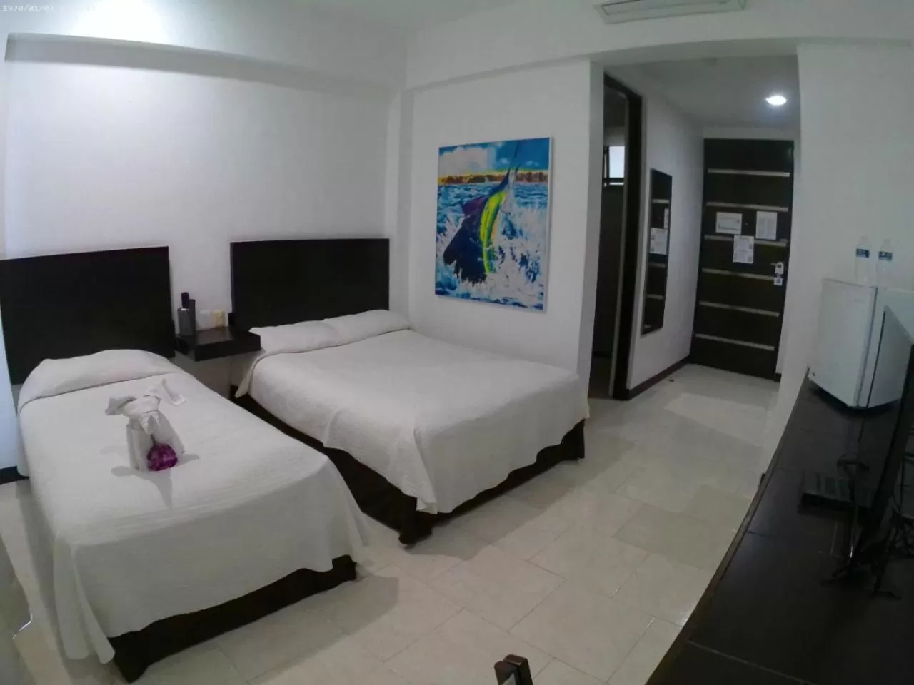 Bed in Hotel Plaza Playa