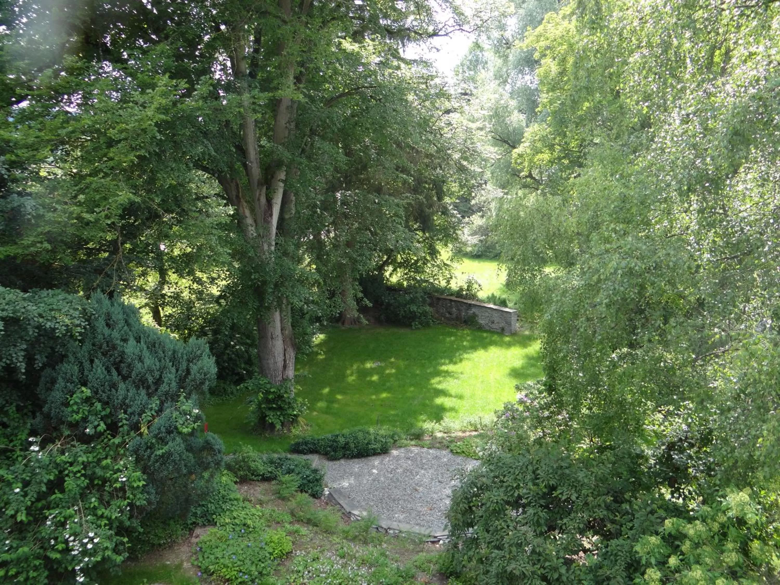 Garden view, Garden in B&B Les Tilleuls
