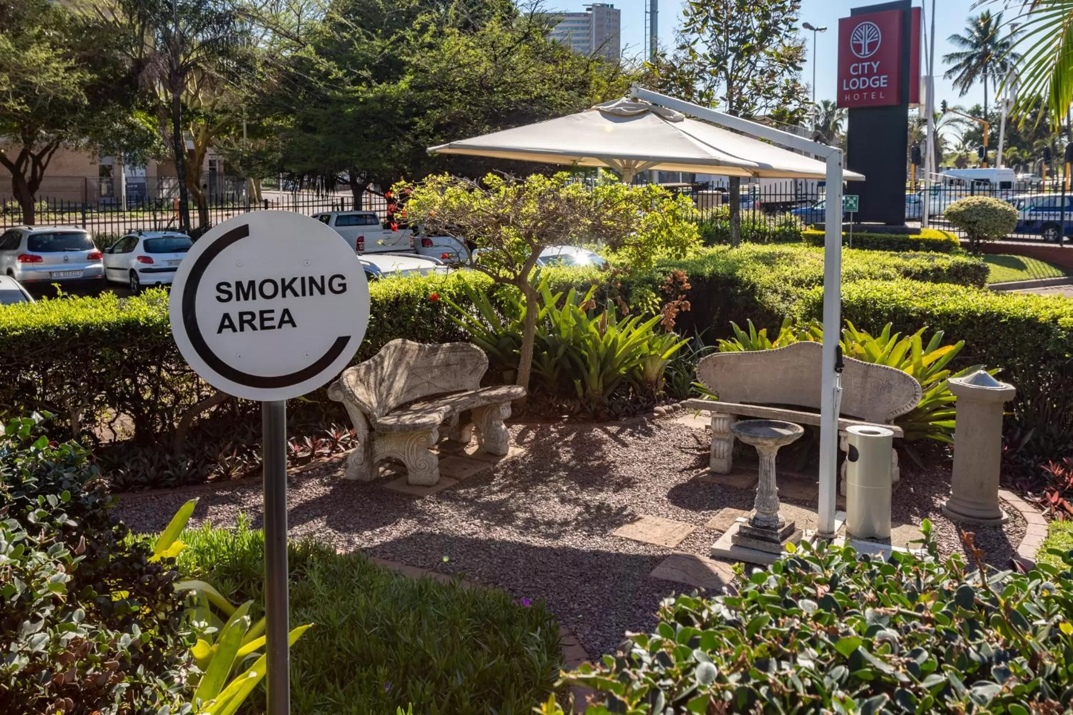 Garden in City Lodge Hotel Durban