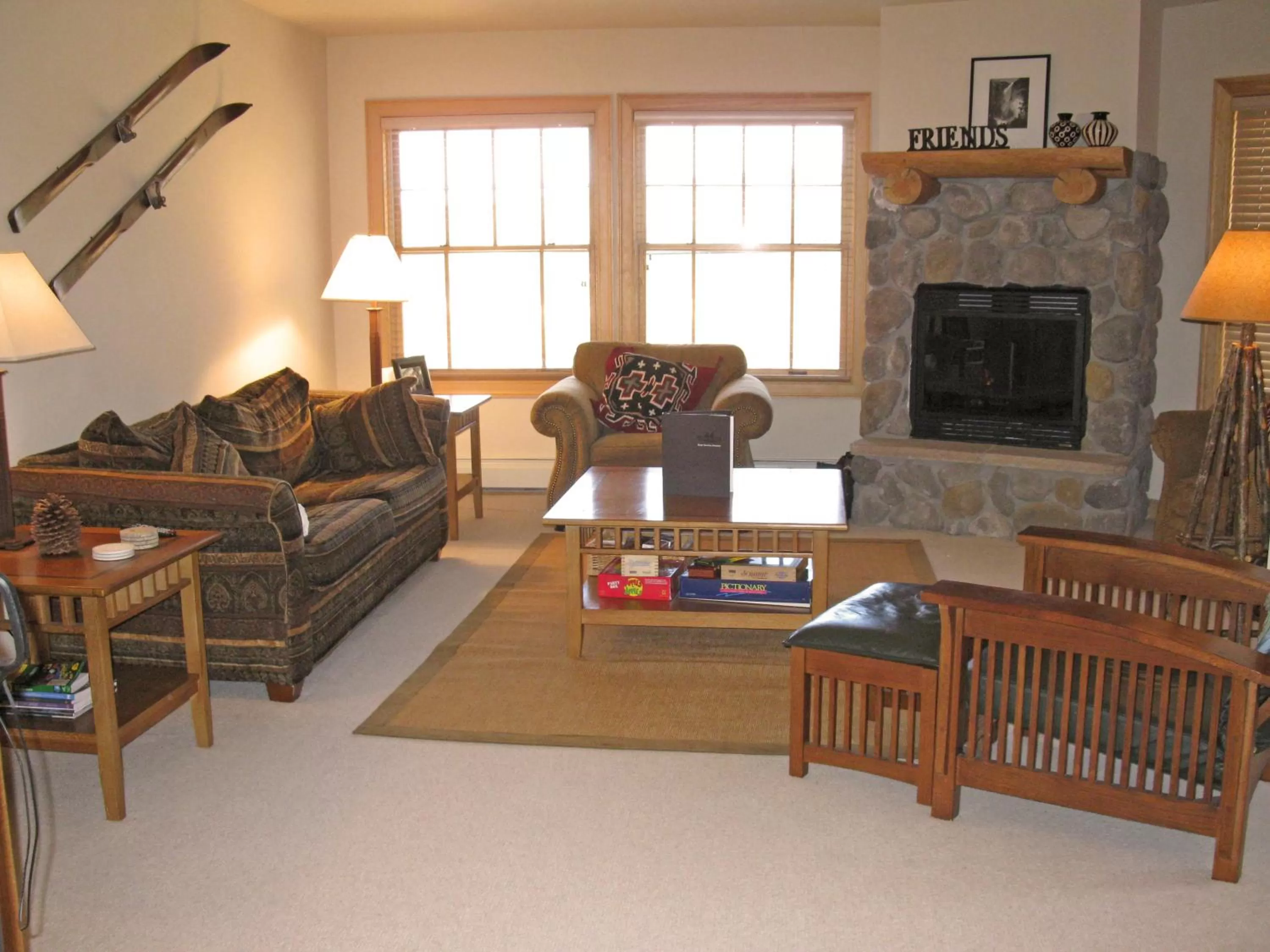 Seating area in Kirkwood Mountain Resort by Vail Resorts