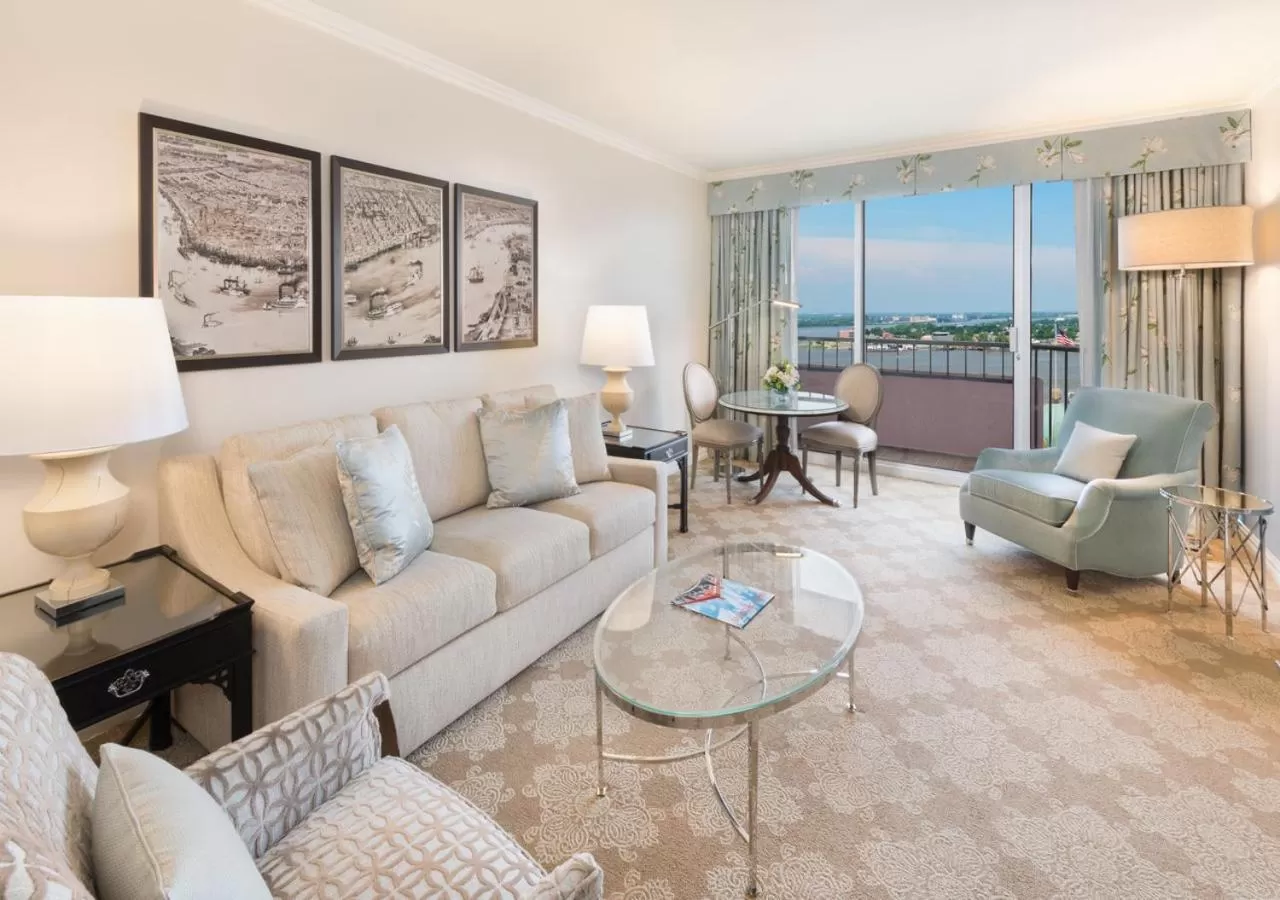 Living room in The Windsor Court