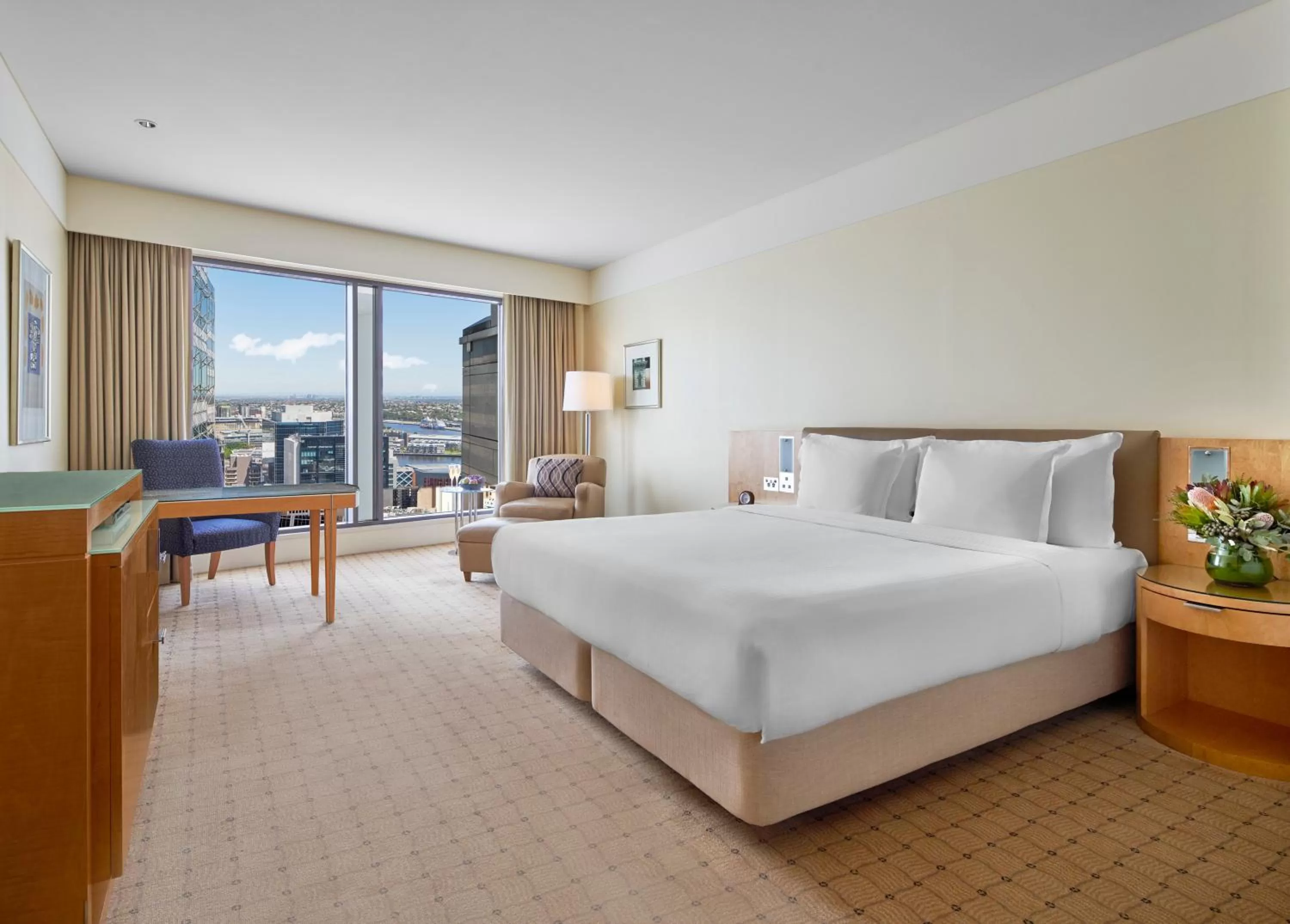 Bedroom, Bed in The Fullerton Hotel Sydney