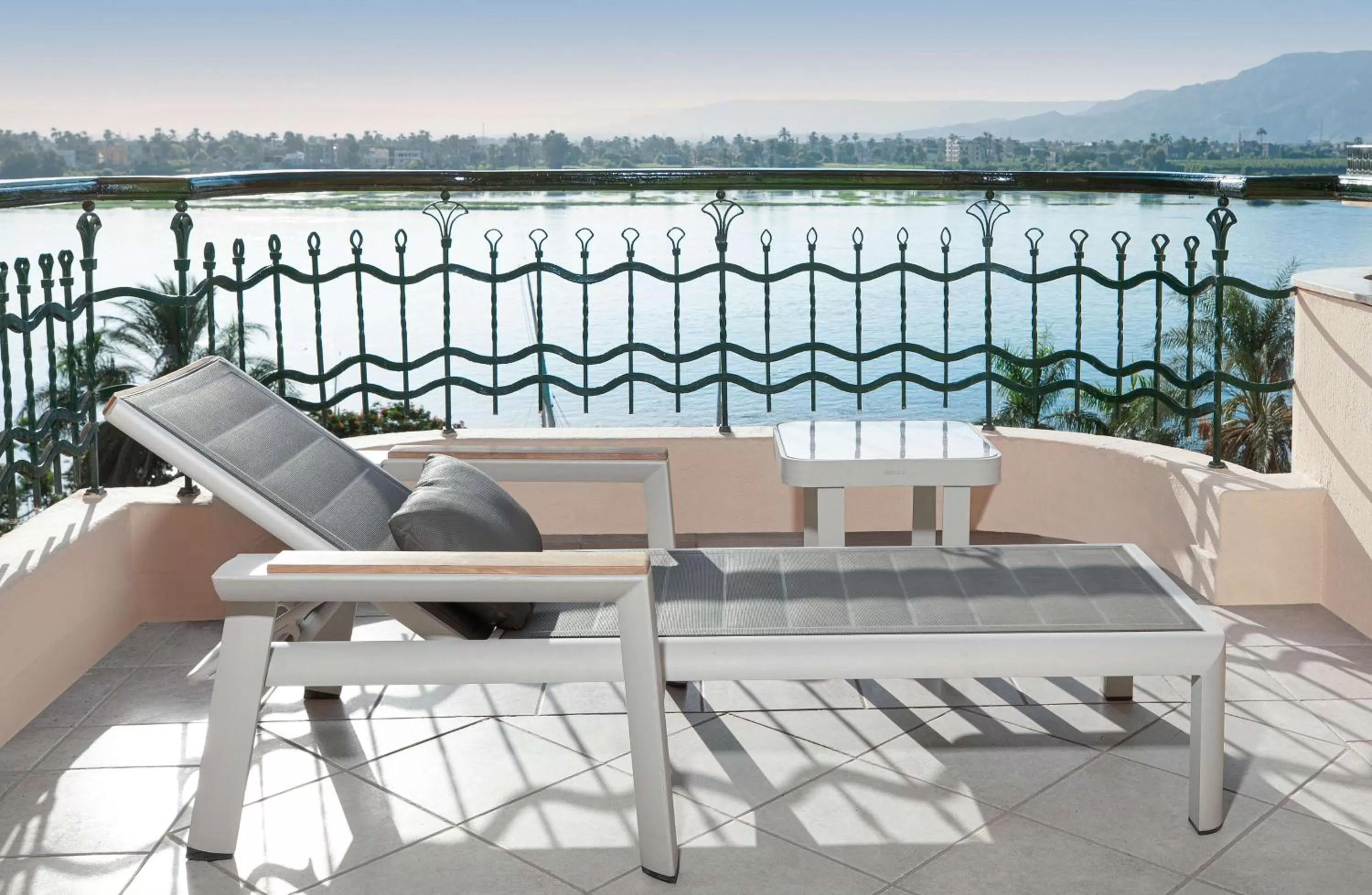 Balcony/Terrace in Steigenberger Nile Palace Luxor - Convention Center