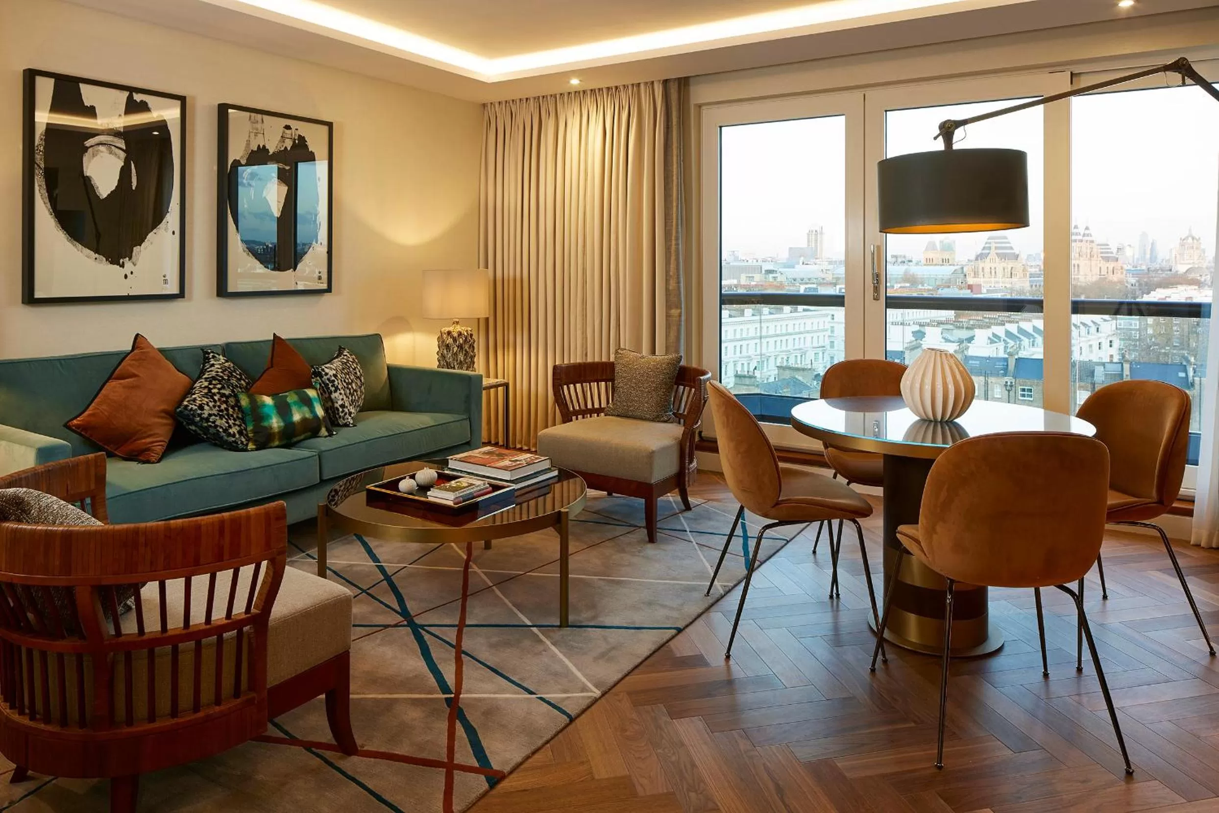 Living room in Cheval Gloucester Park at Kensington