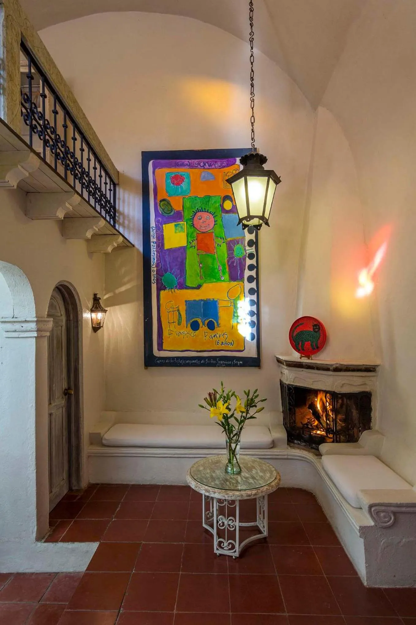 Seating area in Villa Santa Mónica