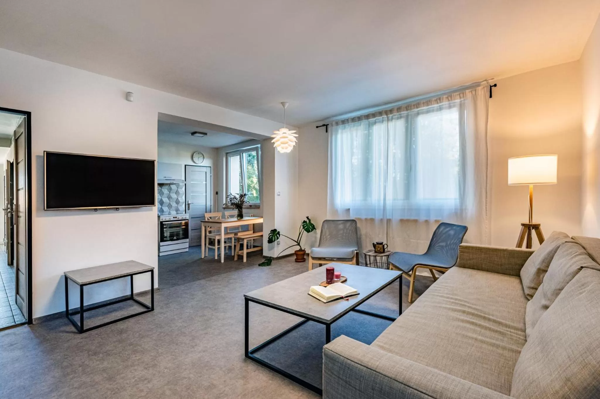TV and multimedia, Seating Area in bergRESORT apartments