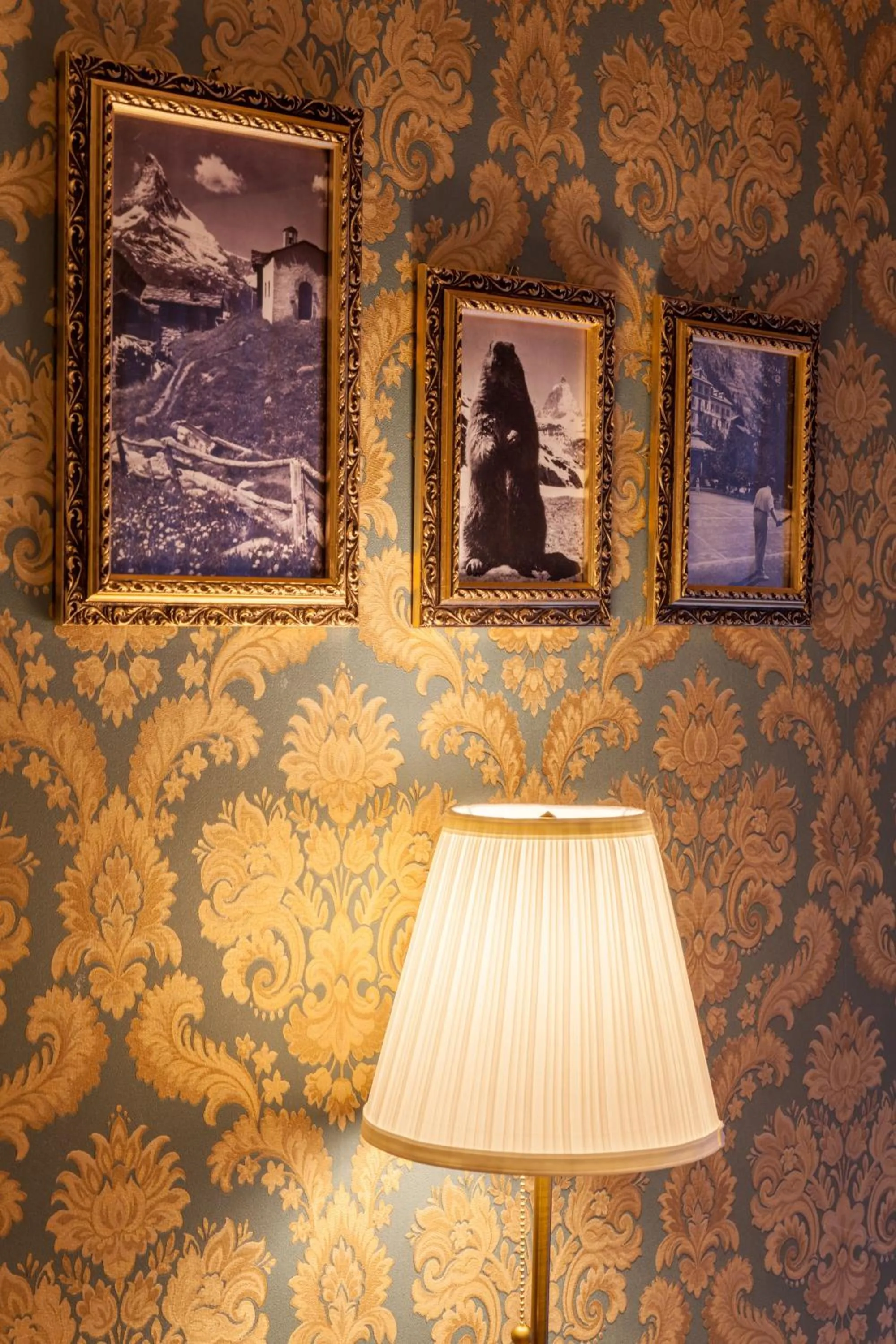 Decorative detail in Hotel Walliserhof Zermatt