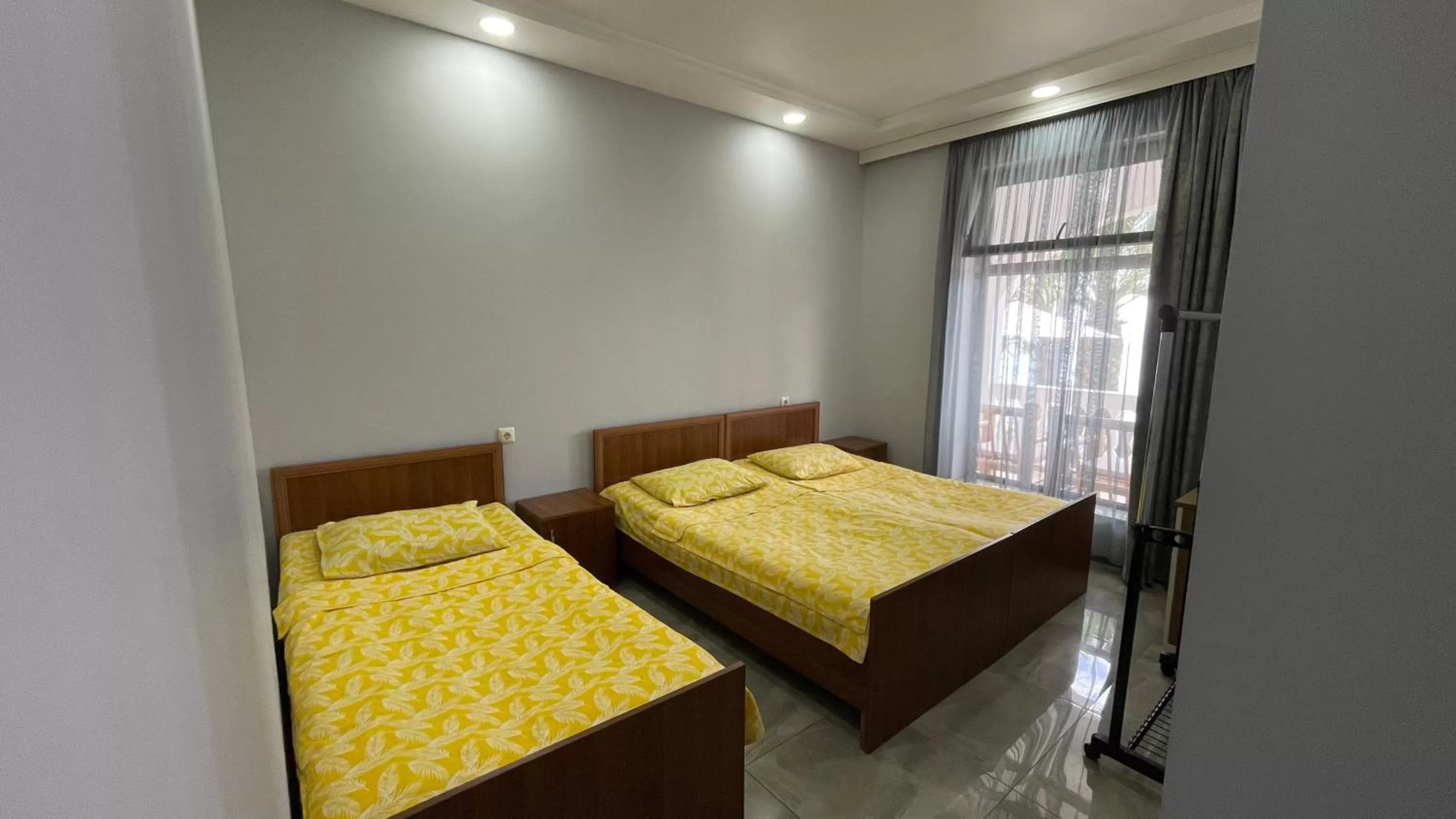 Bed in House at the Sea