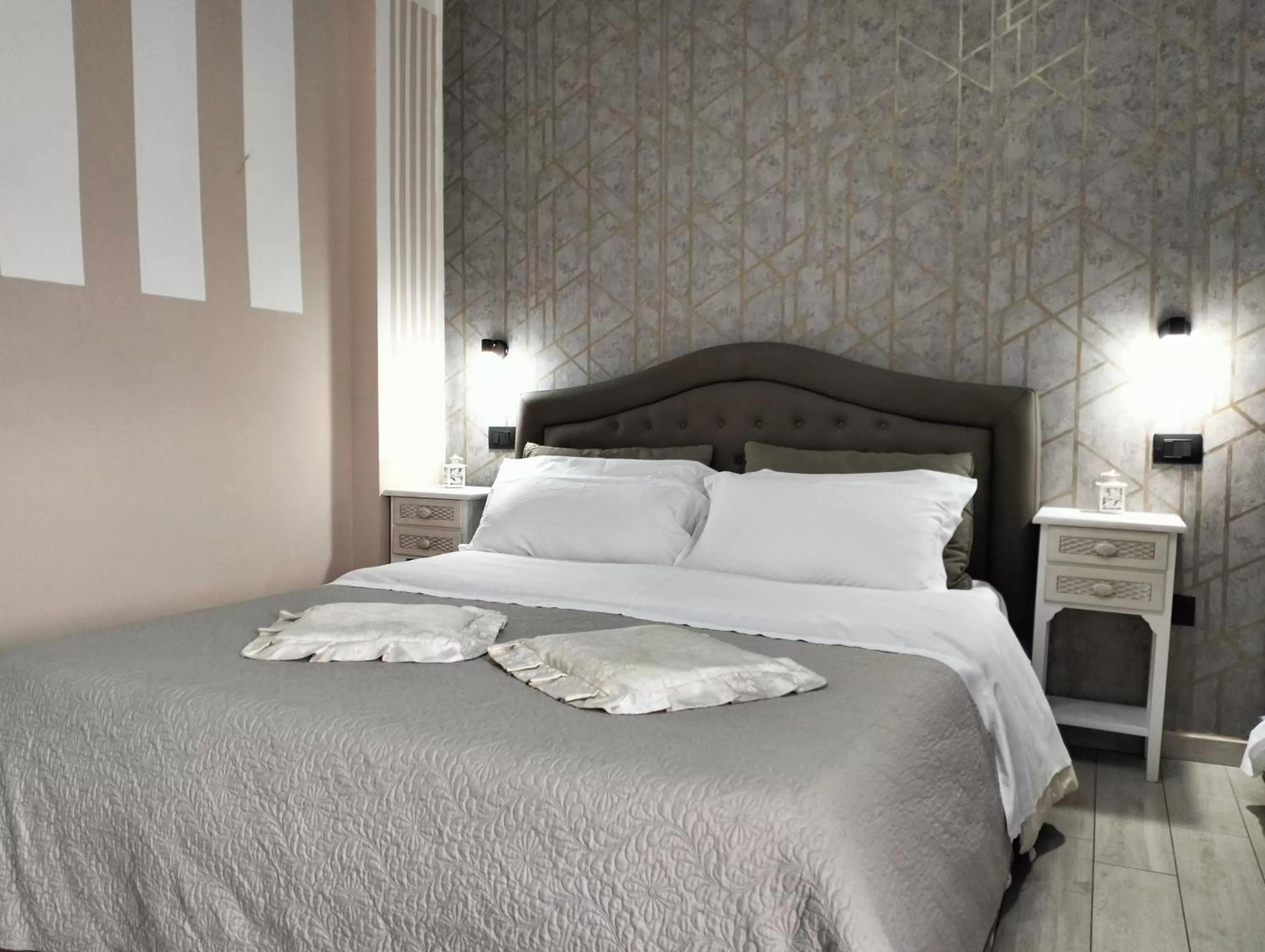 Bed in Domus Michaeli B&B Pompei