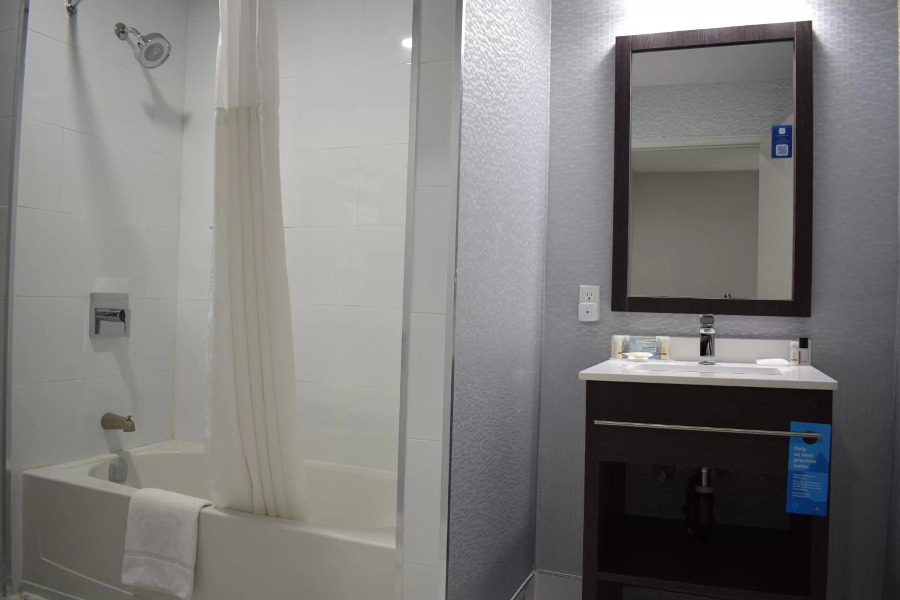 Shower in Days Inn by Wyndham Kingston