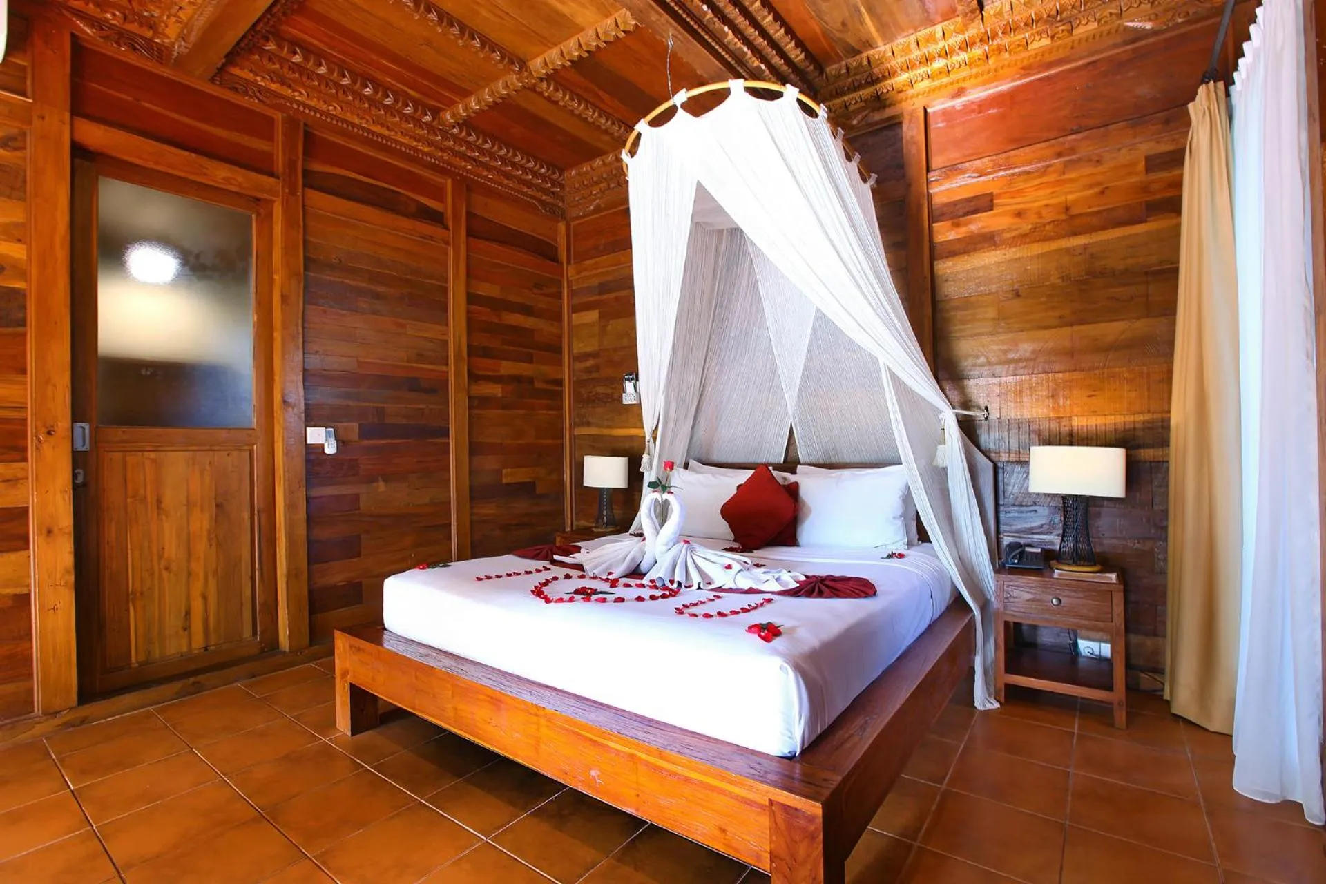 Bathroom, Bed in Ubud Heaven Sayan