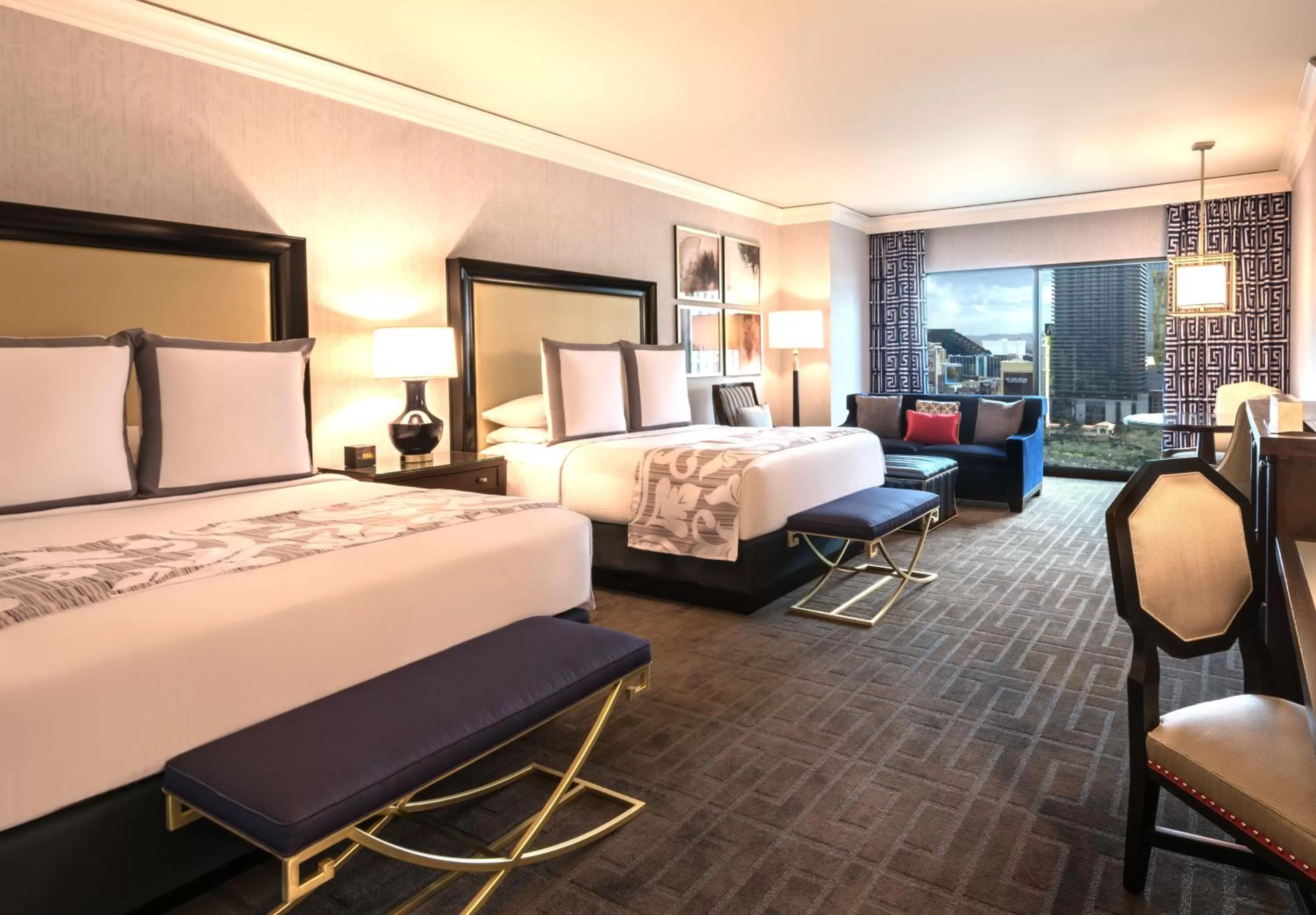 Photo of the whole room, Bed in Caesars Palace Hotel & Casino