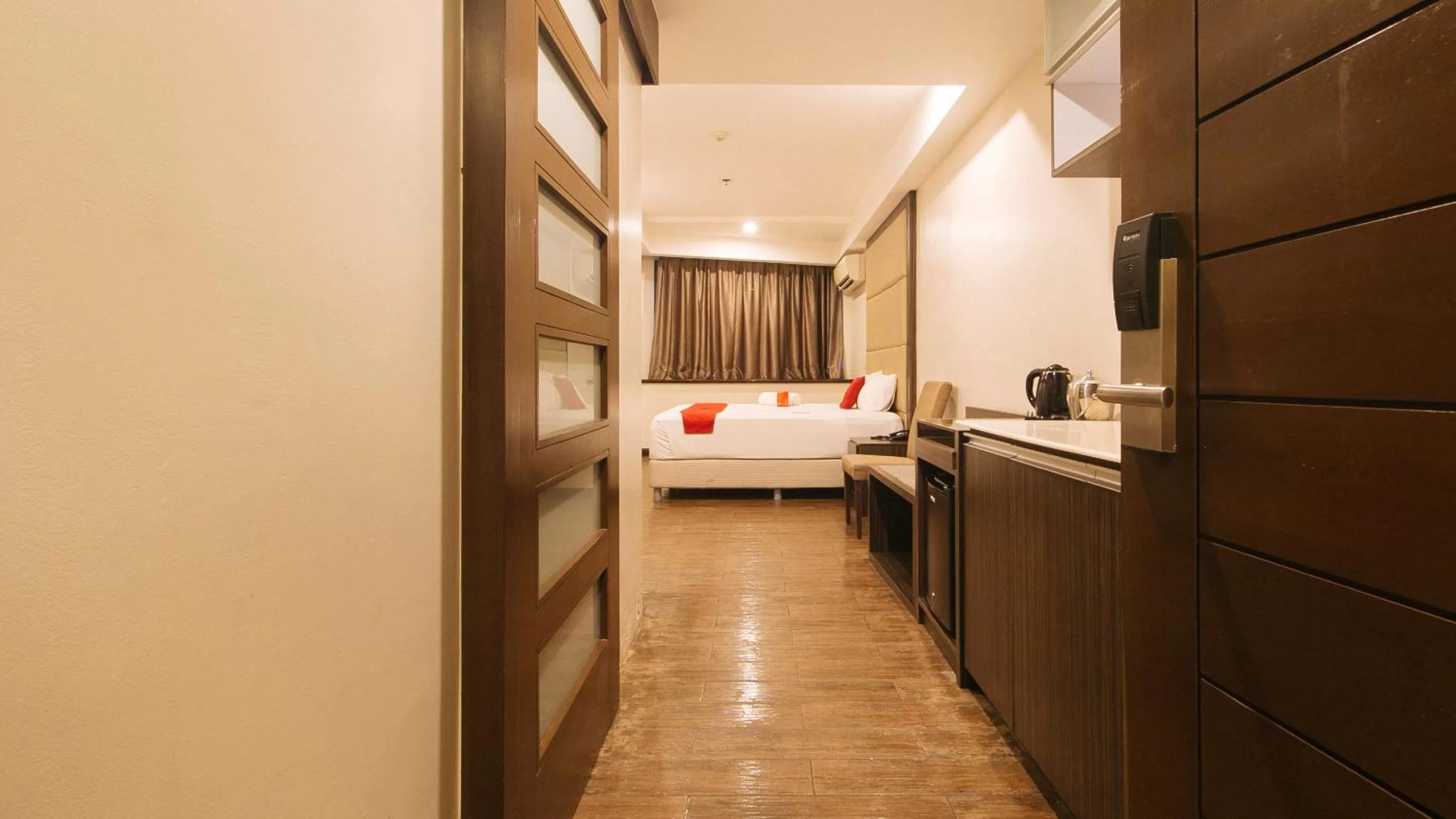 Bedroom, Bed in RedDoorz Premium @ West Avenue Quezon City