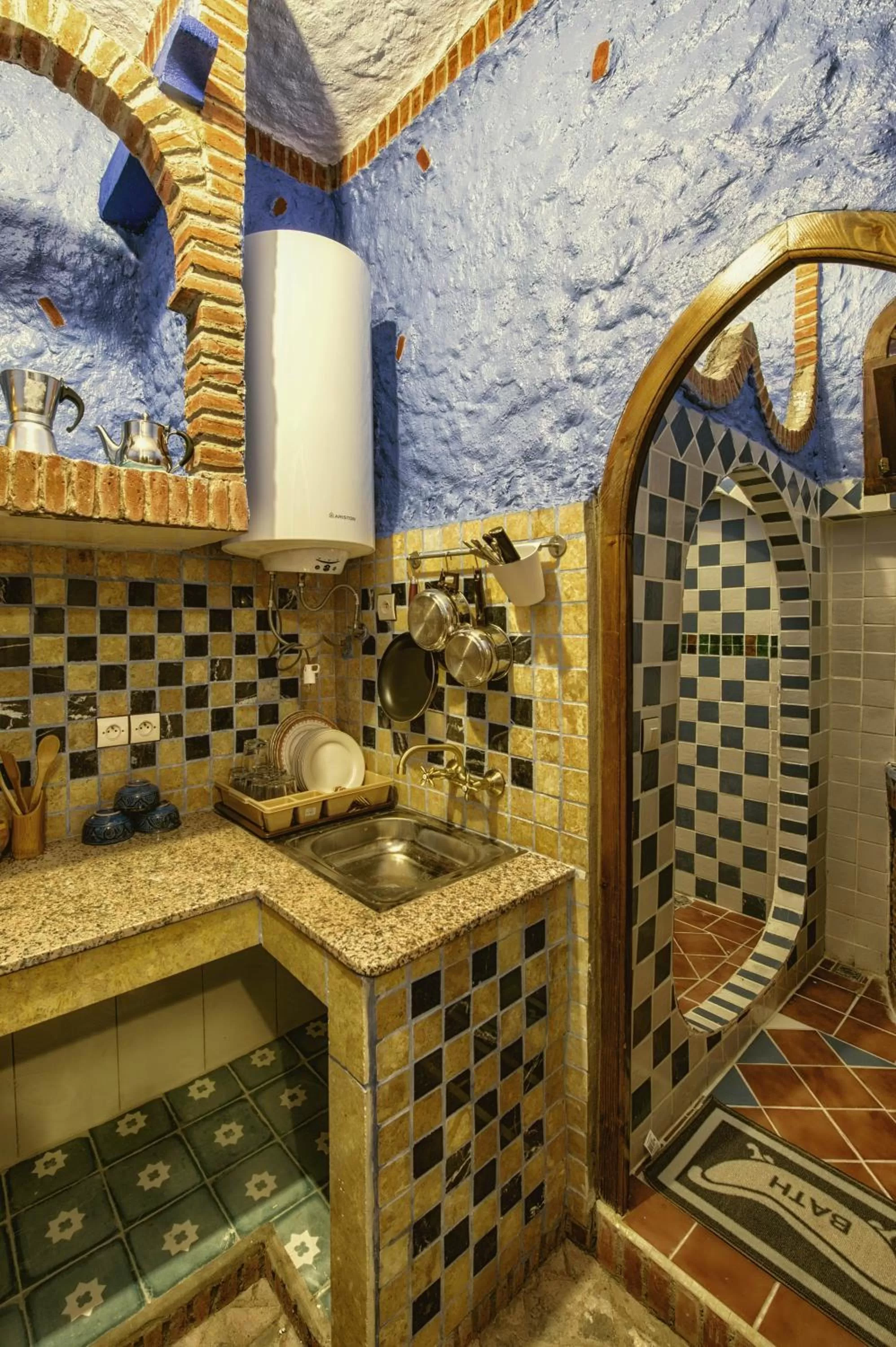 Bathroom in Résidence Hoteliére Chez Aziz