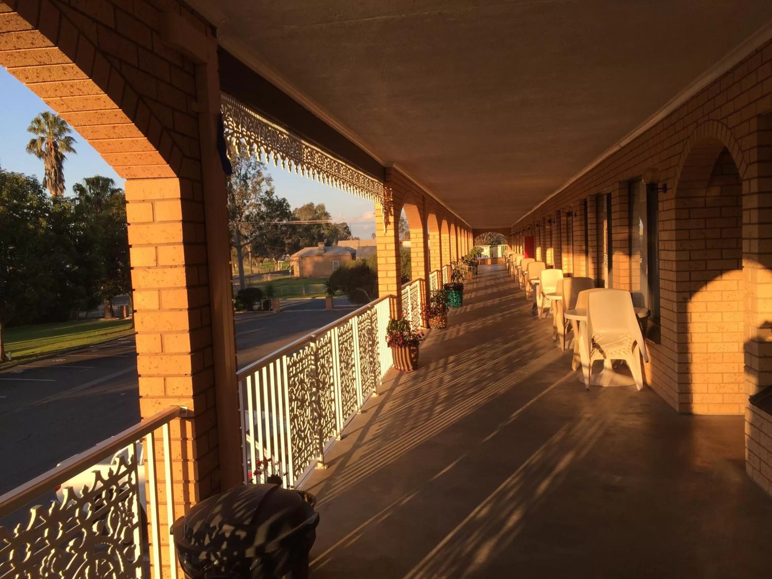 Balcony/Terrace in Lakeview Motel