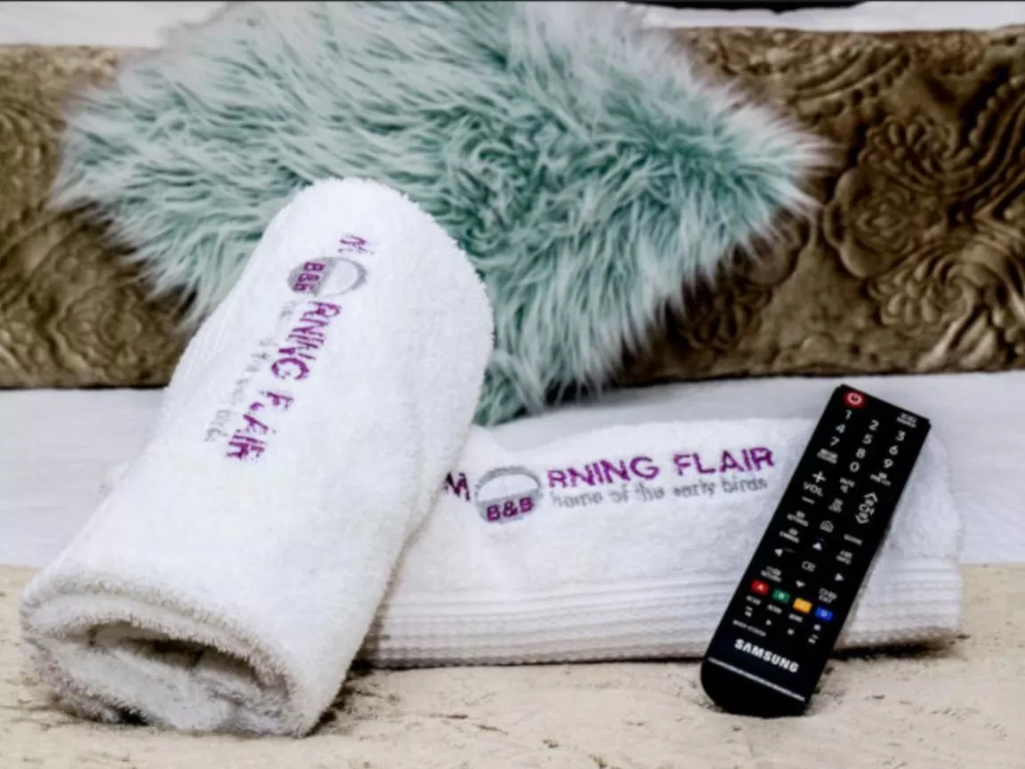 Decorative detail, Property Logo/Sign in Morning flair Bed and Breakfast