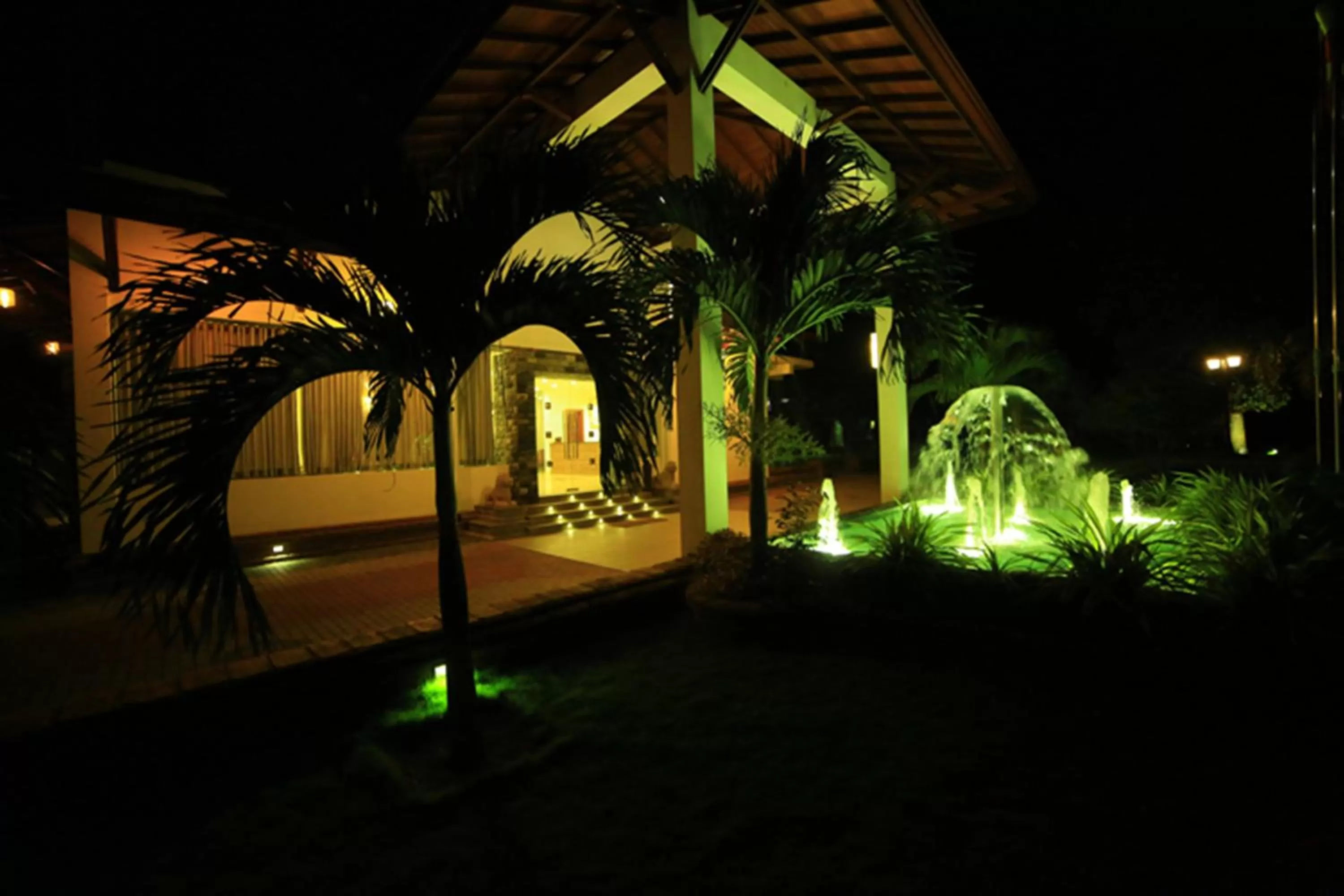 Facade/entrance in Ruins Chaaya Hotel