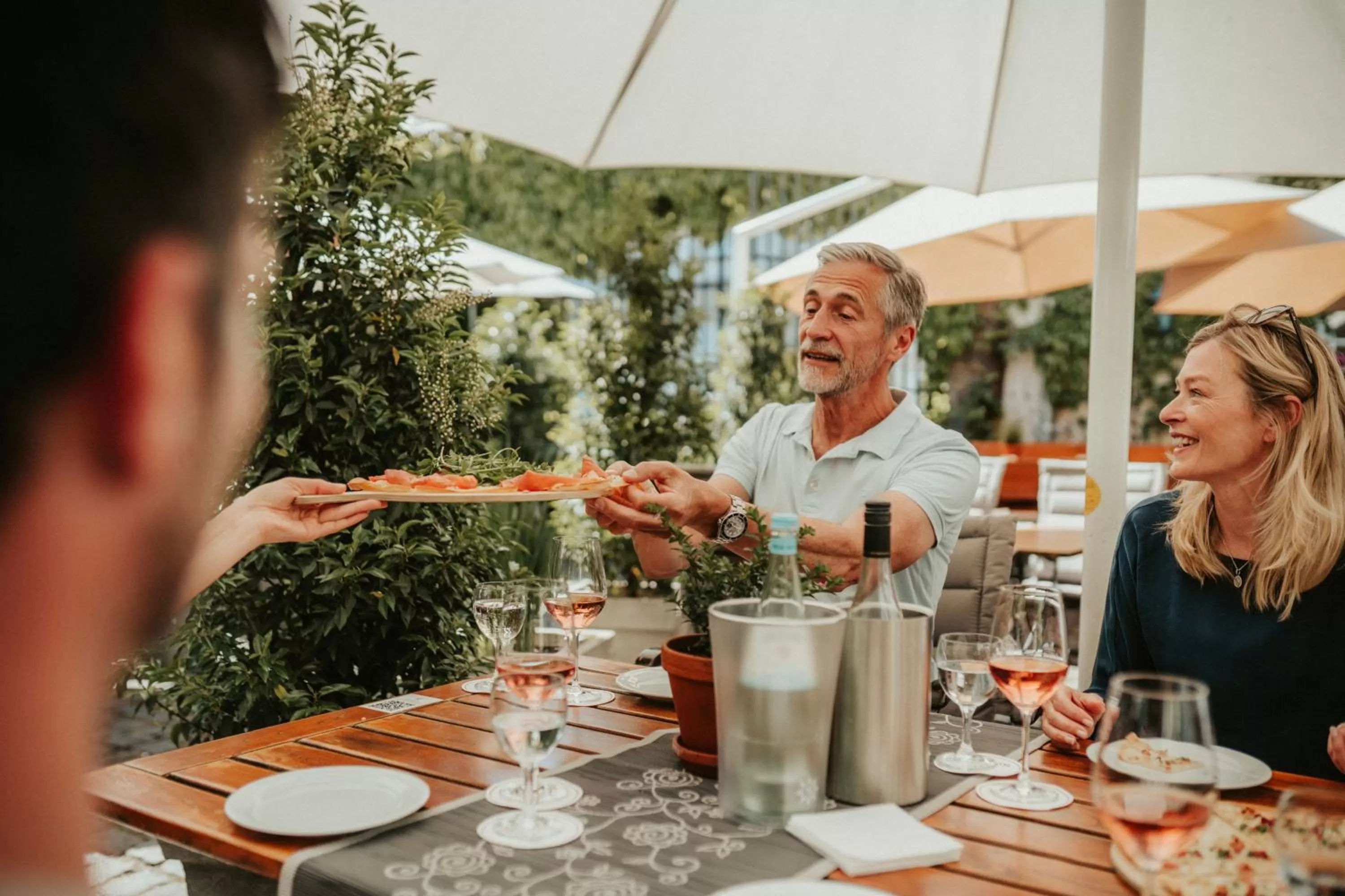 Patio in Hotel Rodderhof