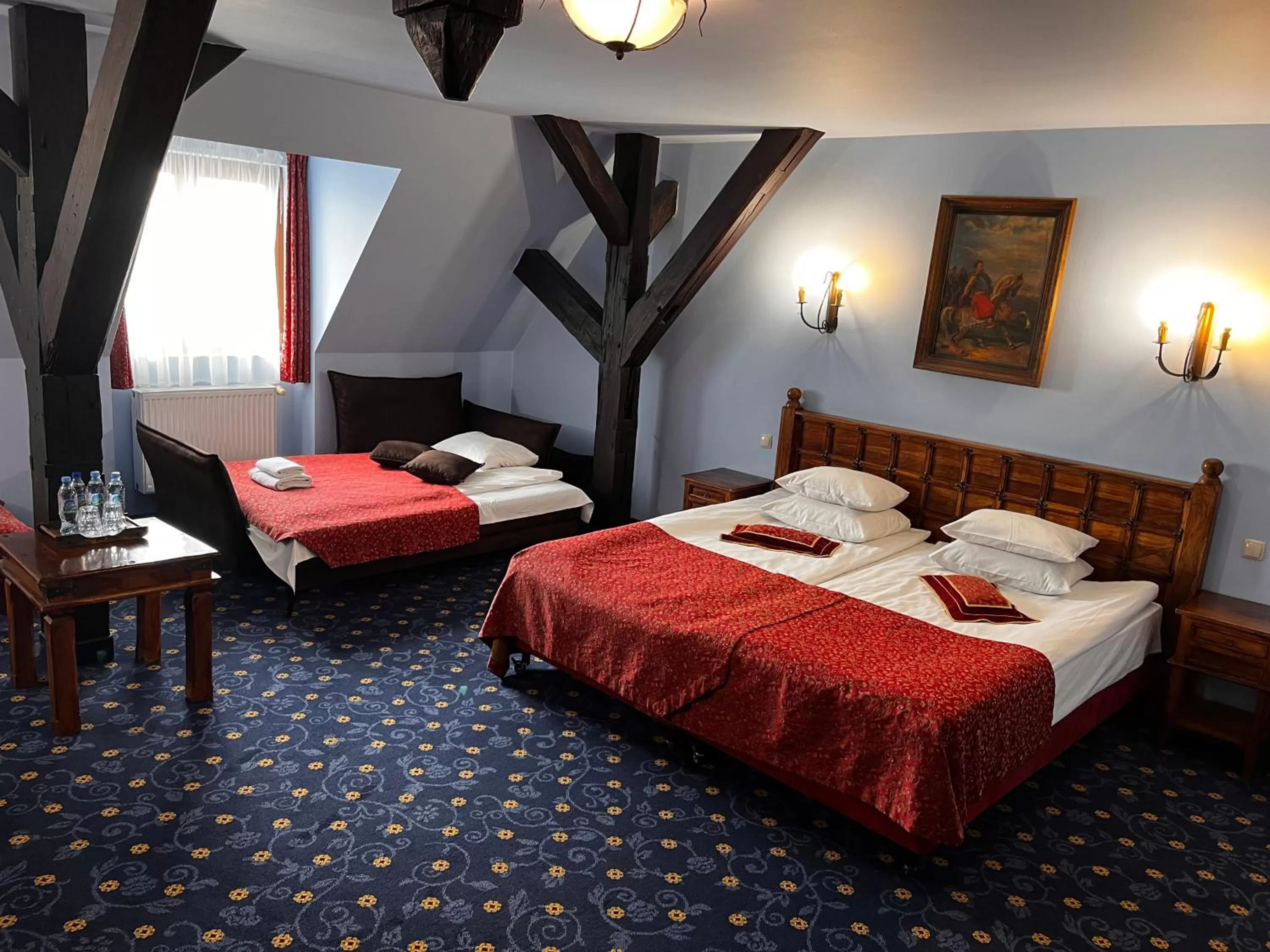Photo of the whole room, Bed in Hotel Zamek Ryn