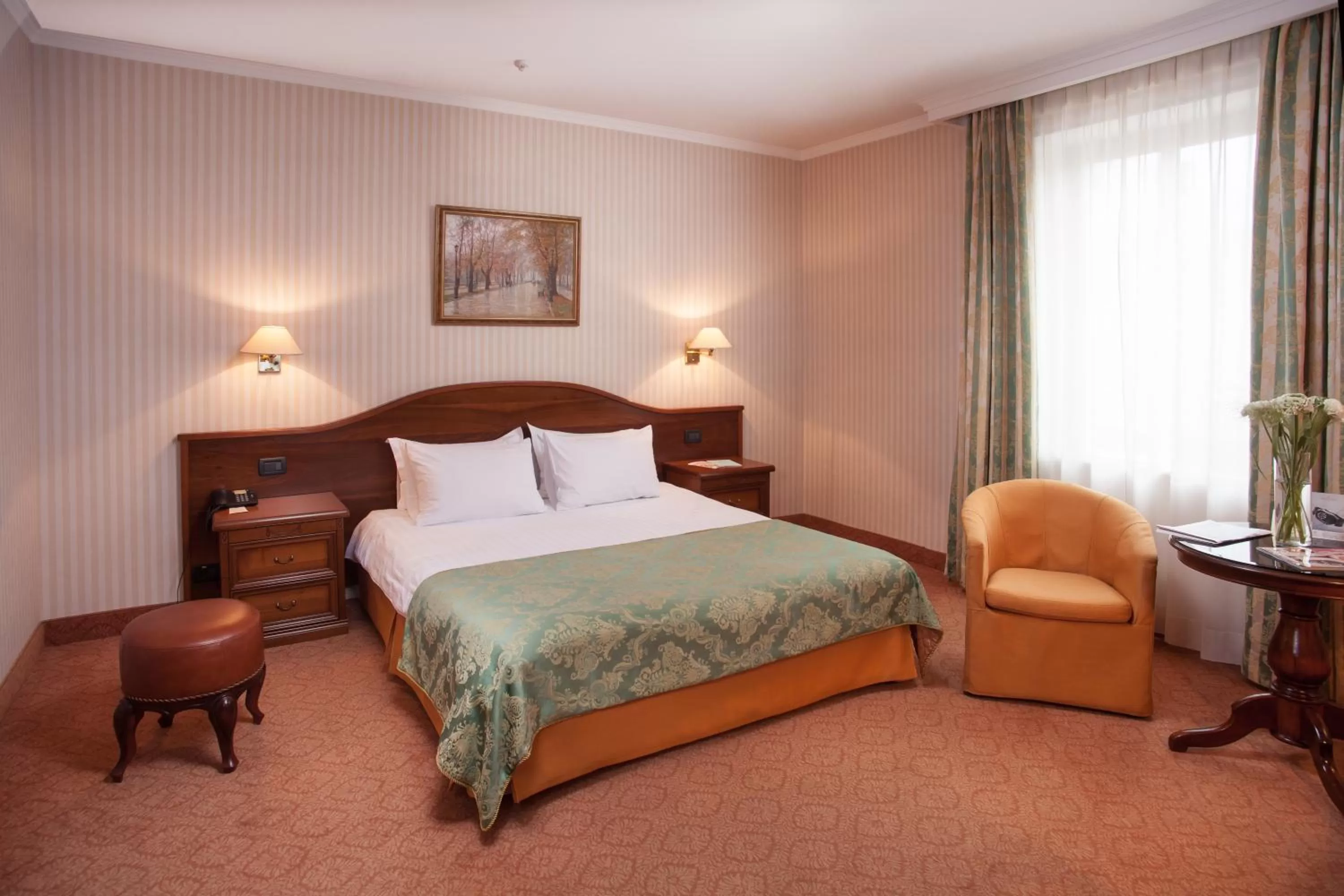 Spring, Bed in Hotel Otrada