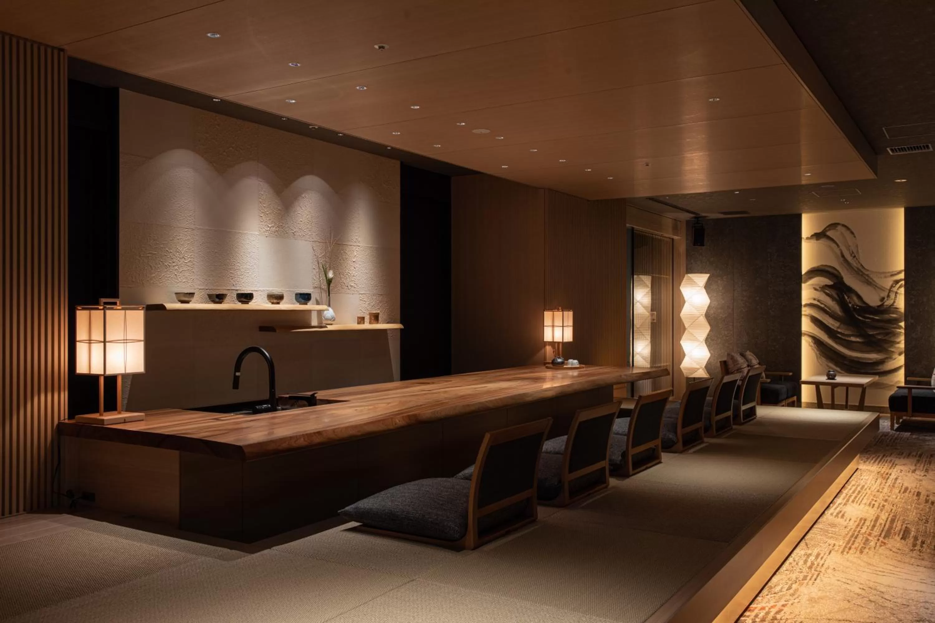Lounge or bar in THE BLOSSOM HAKATA Premier
