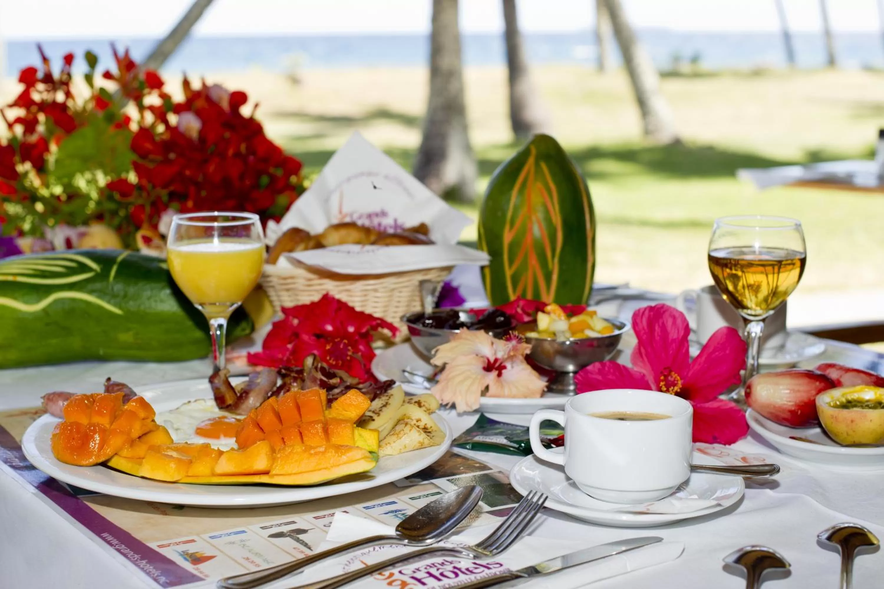 Food in Hotel Koulnoue Village