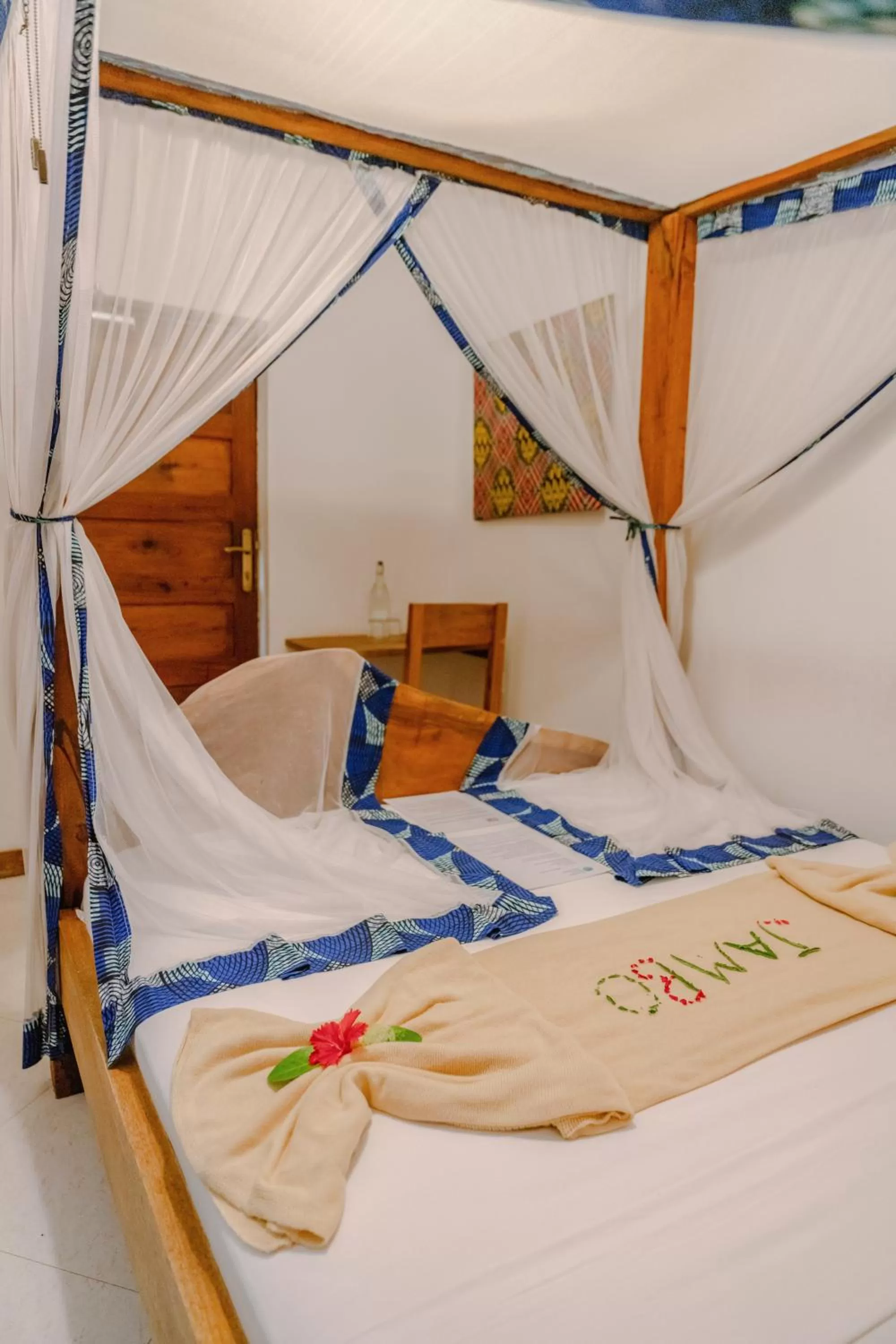 Bed in Shoki Shoki Hotel Stone Town