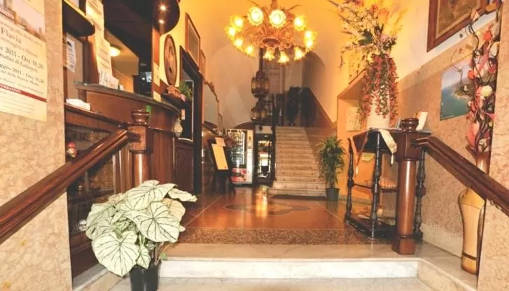 Lobby or reception in Hotel Miramare