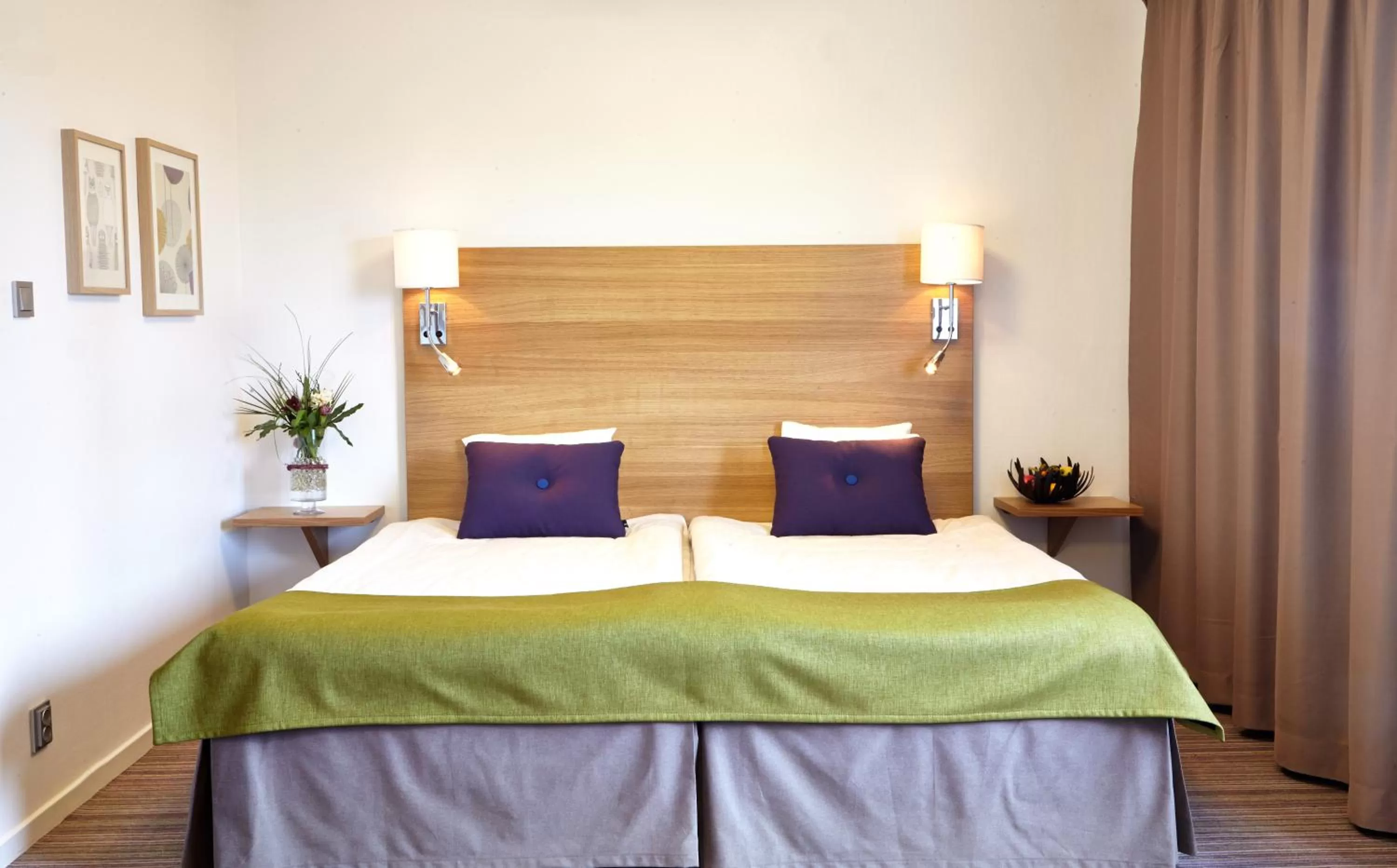 Bed in Hotell Högland