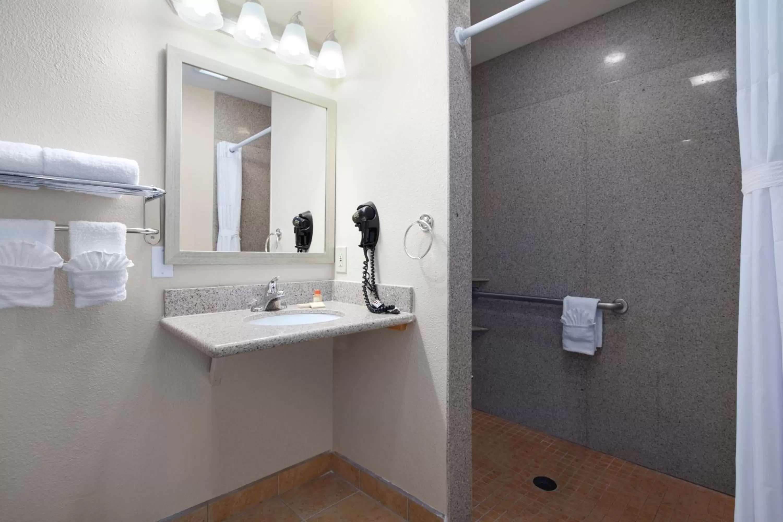 Bathroom in Days Inn by Wyndham Santa Maria