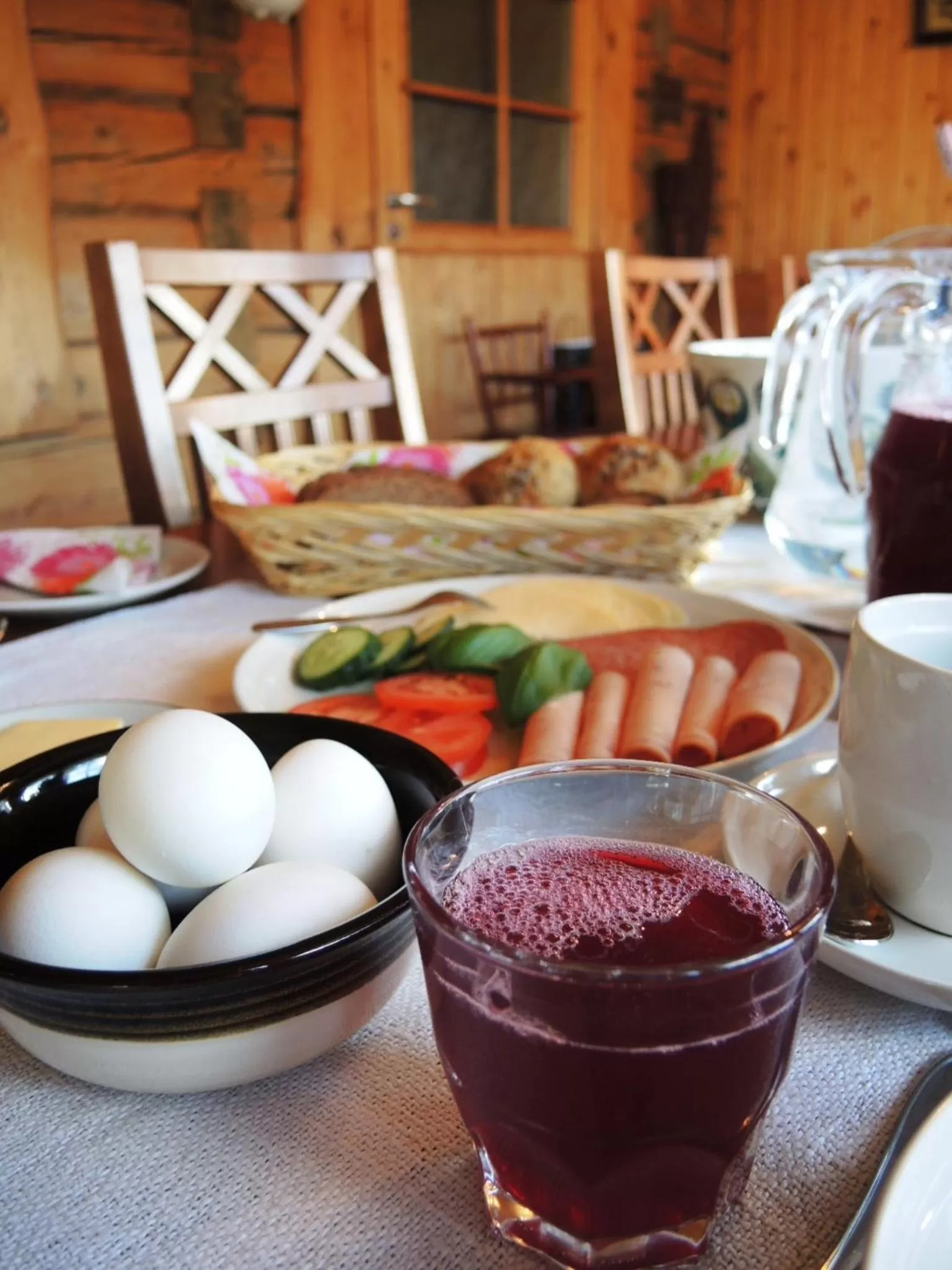 Buffet breakfast, Food in Tuukkalan Tila B&B
