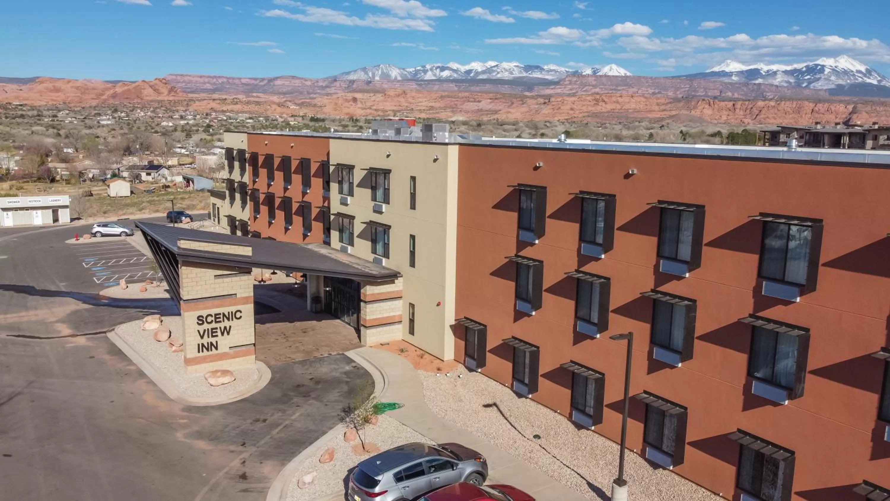 Property building in Scenic View Inn & Suites Moab