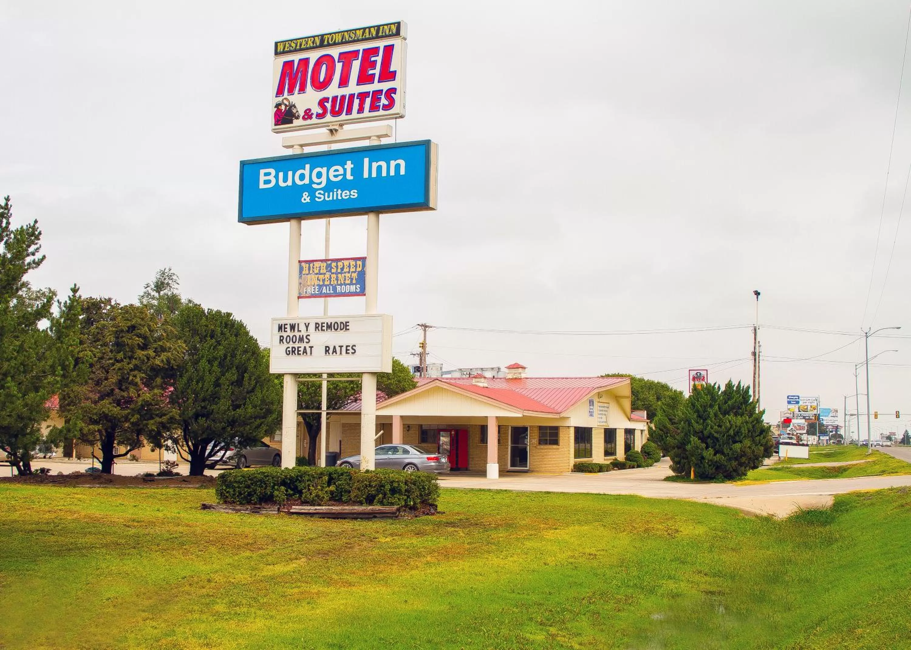 Property building in Budget Inn & Suites Guymon