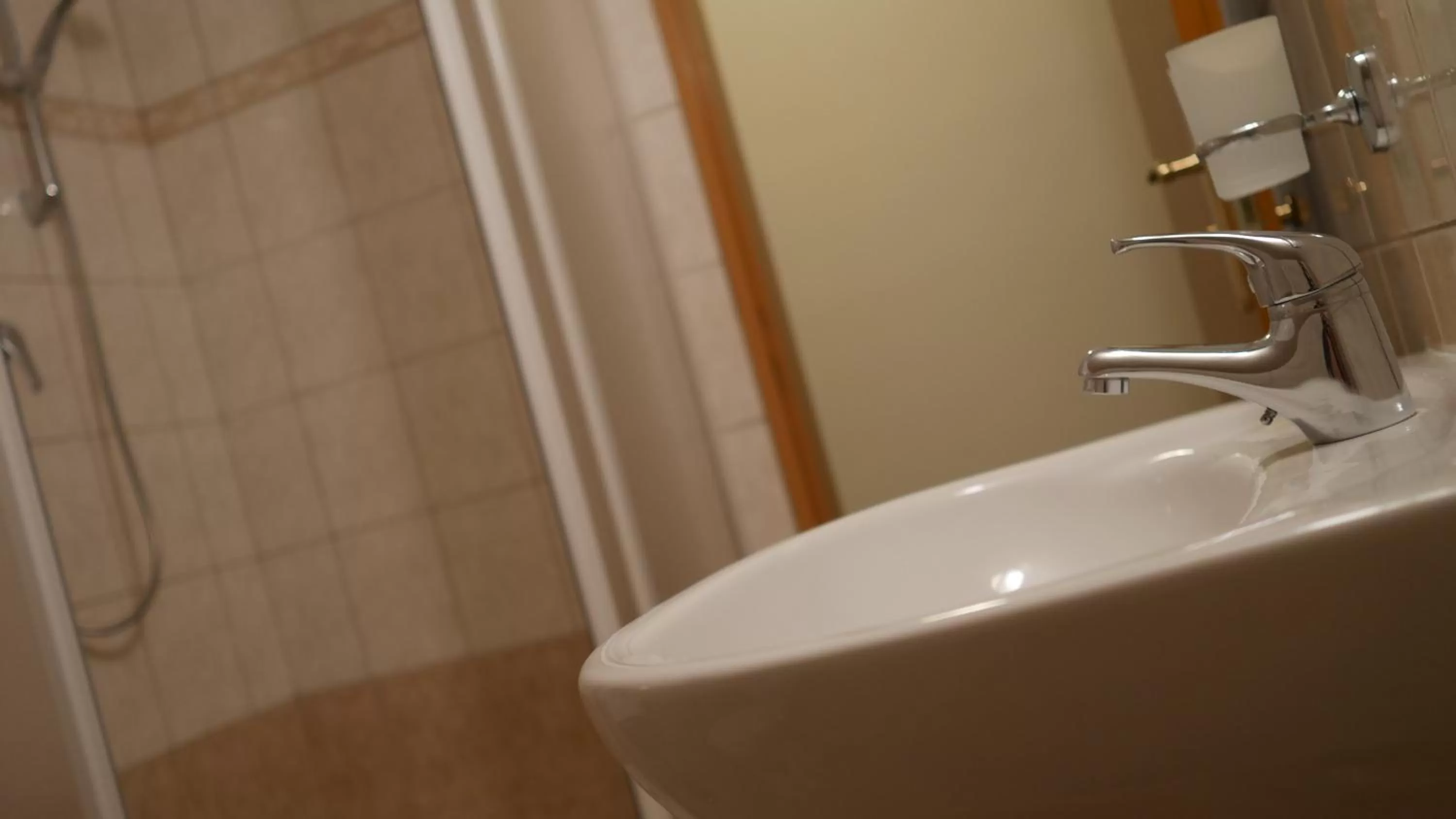 Bathroom in Hotel Bílý Koníček