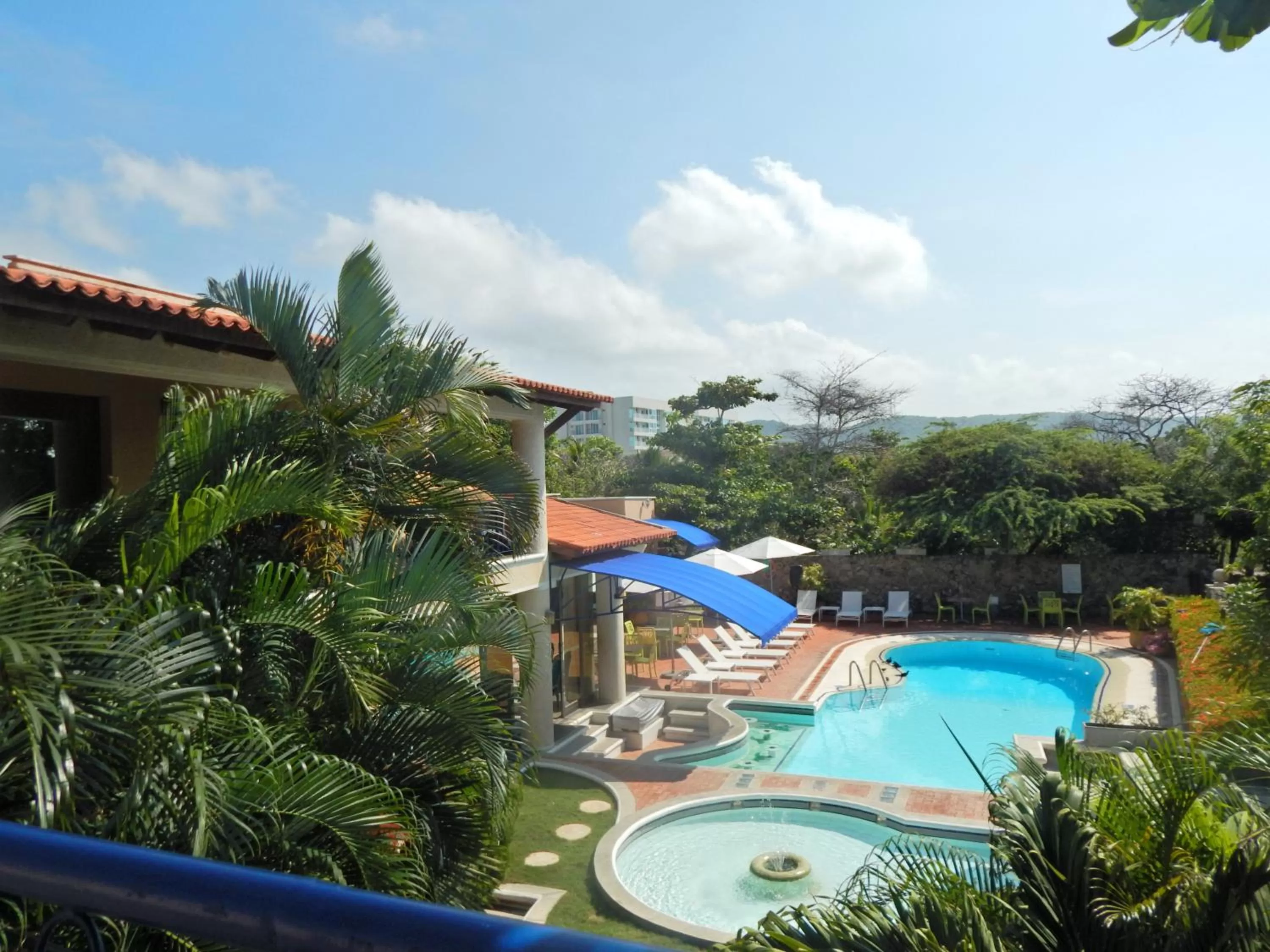 Pool View in Porto Bello Hotel Boutique
