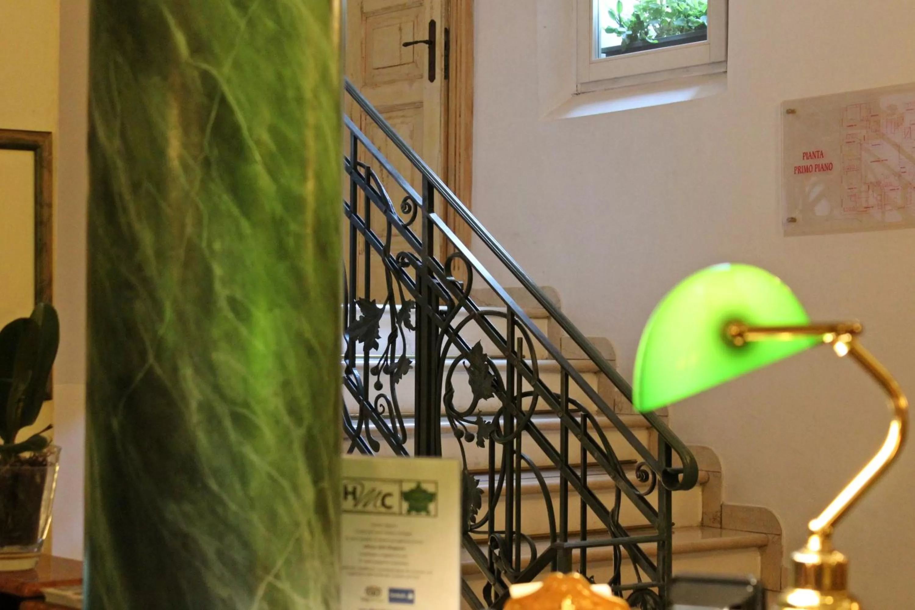 Lobby or reception in Albergo delle Drapperie