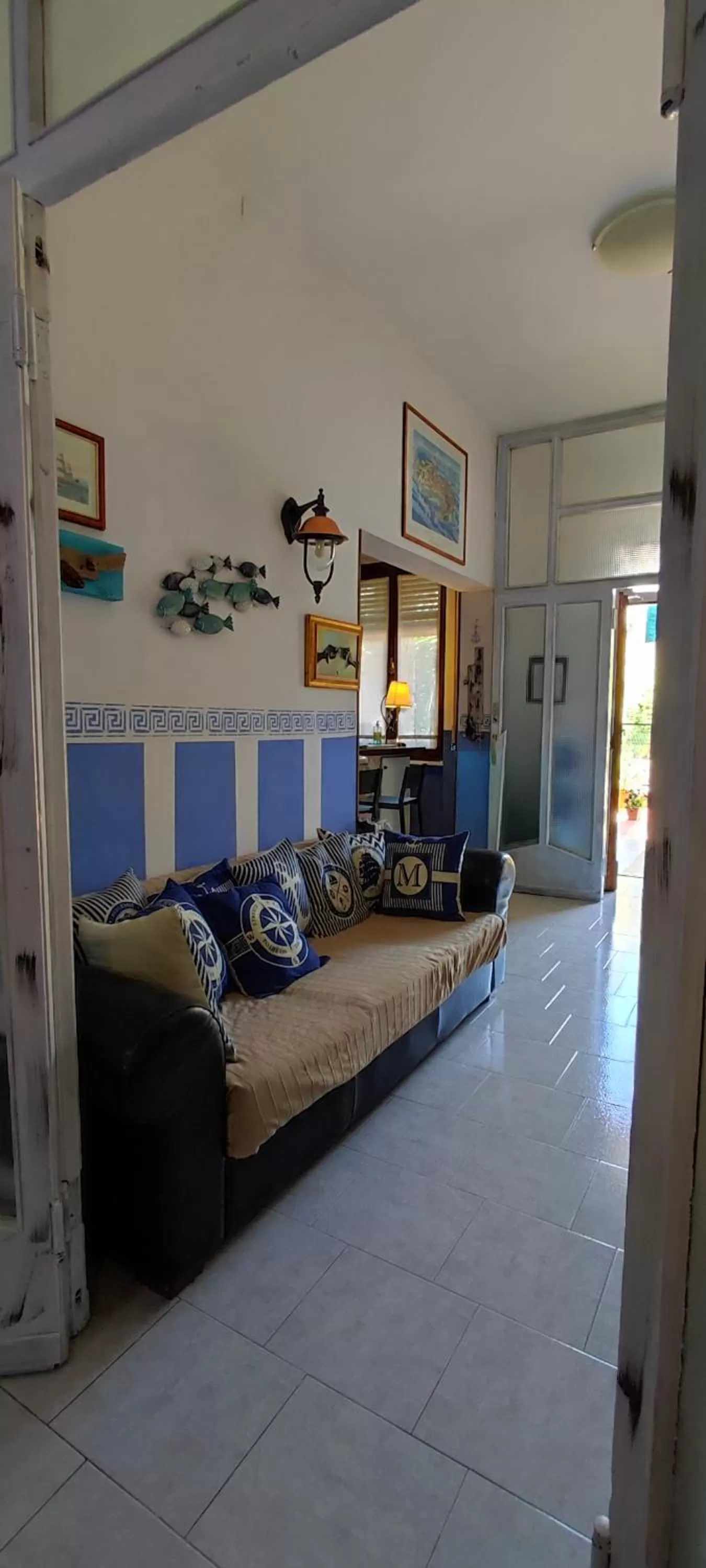 Lobby or reception, Bed in Hotel VILLA ITALIA B&B