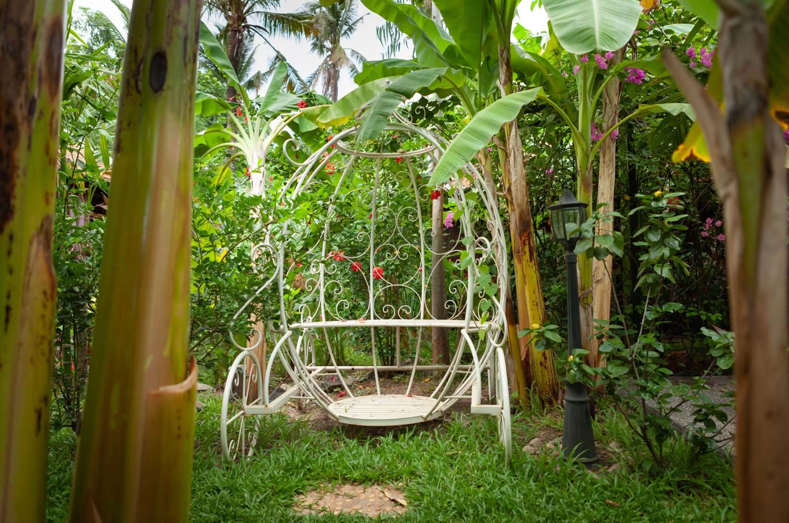 Seating area in Authentic Khmer Village Resort