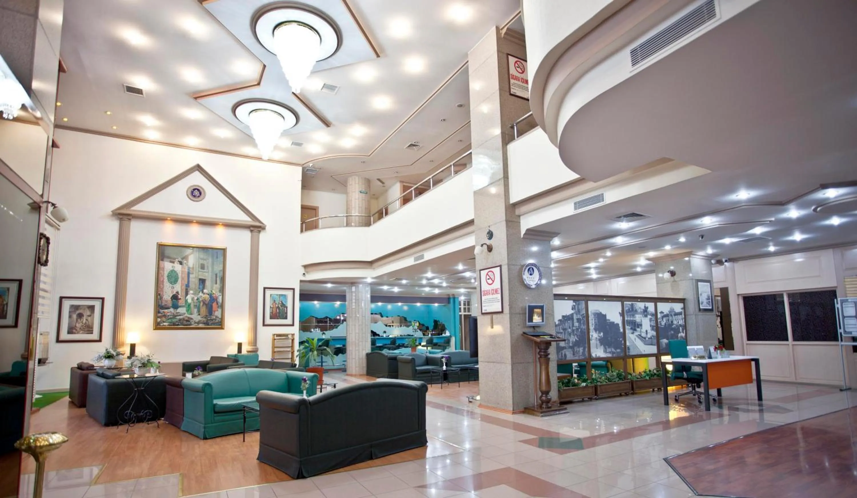 Lobby or reception in Sergah Hotel