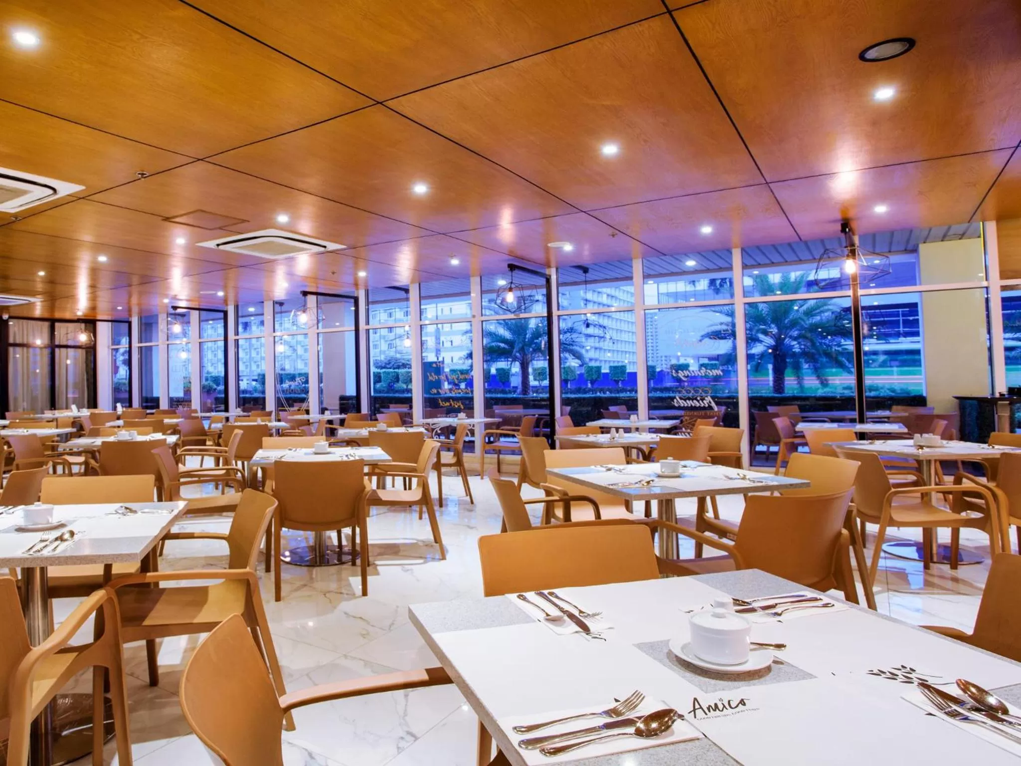 Food and drinks in Hotel101 - Manila