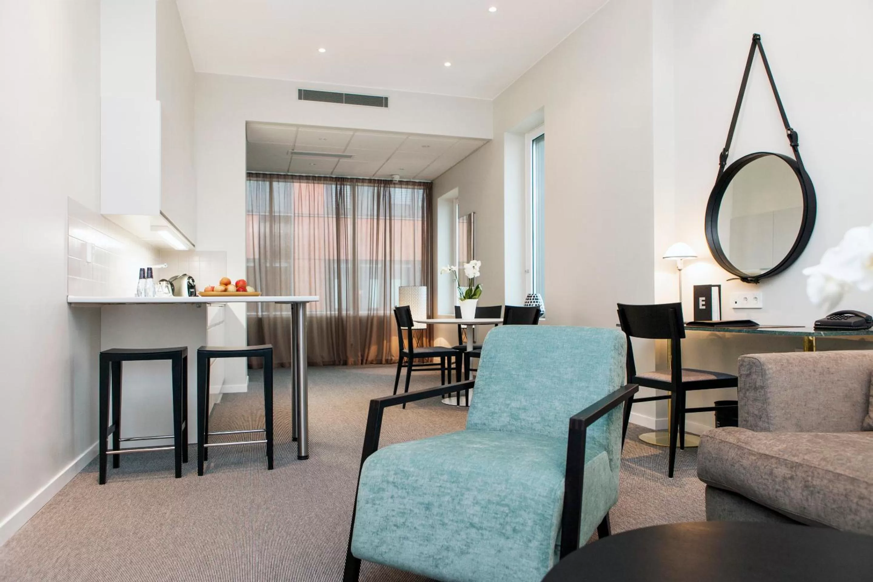 Living room in Elite Hotel Ideon, Lund
