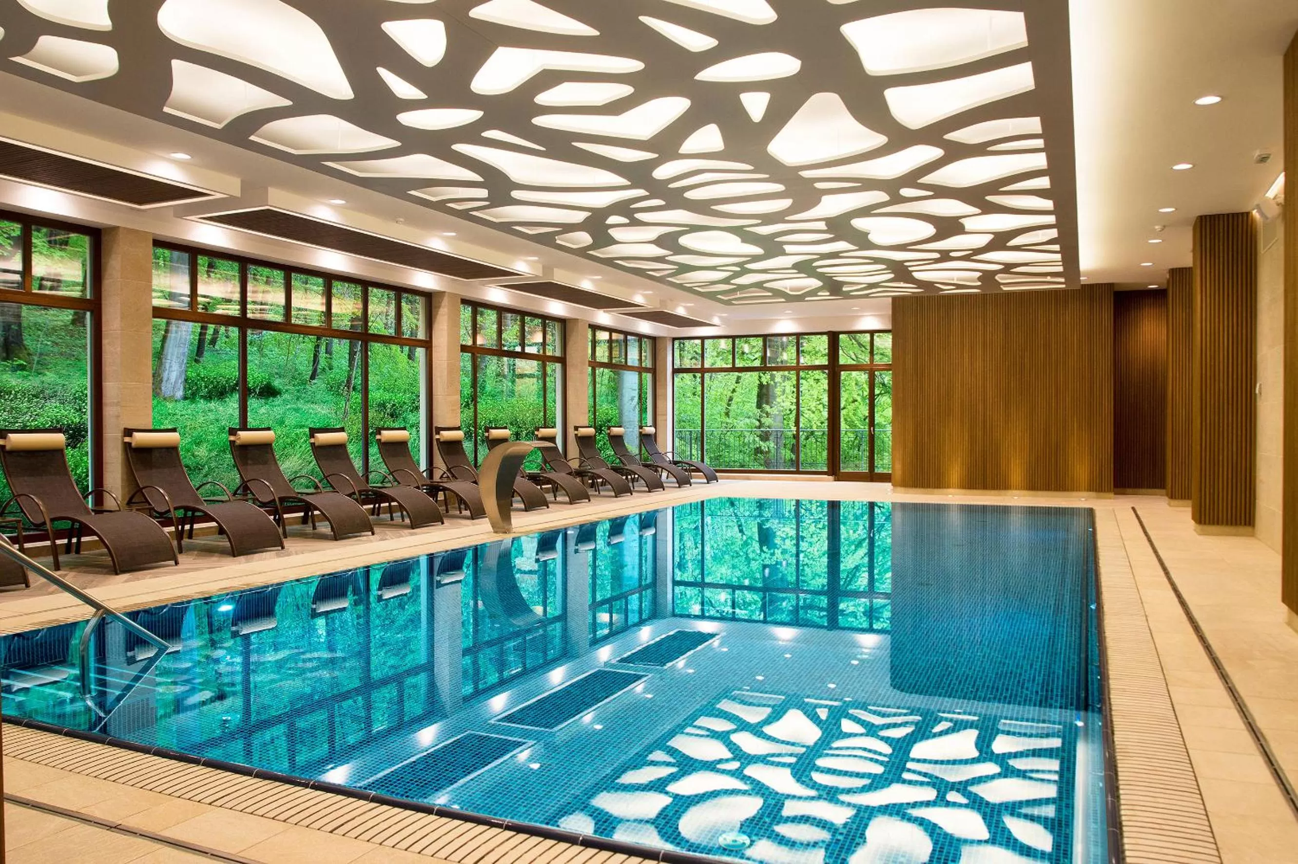 Swimming pool in Ensana Svoboda